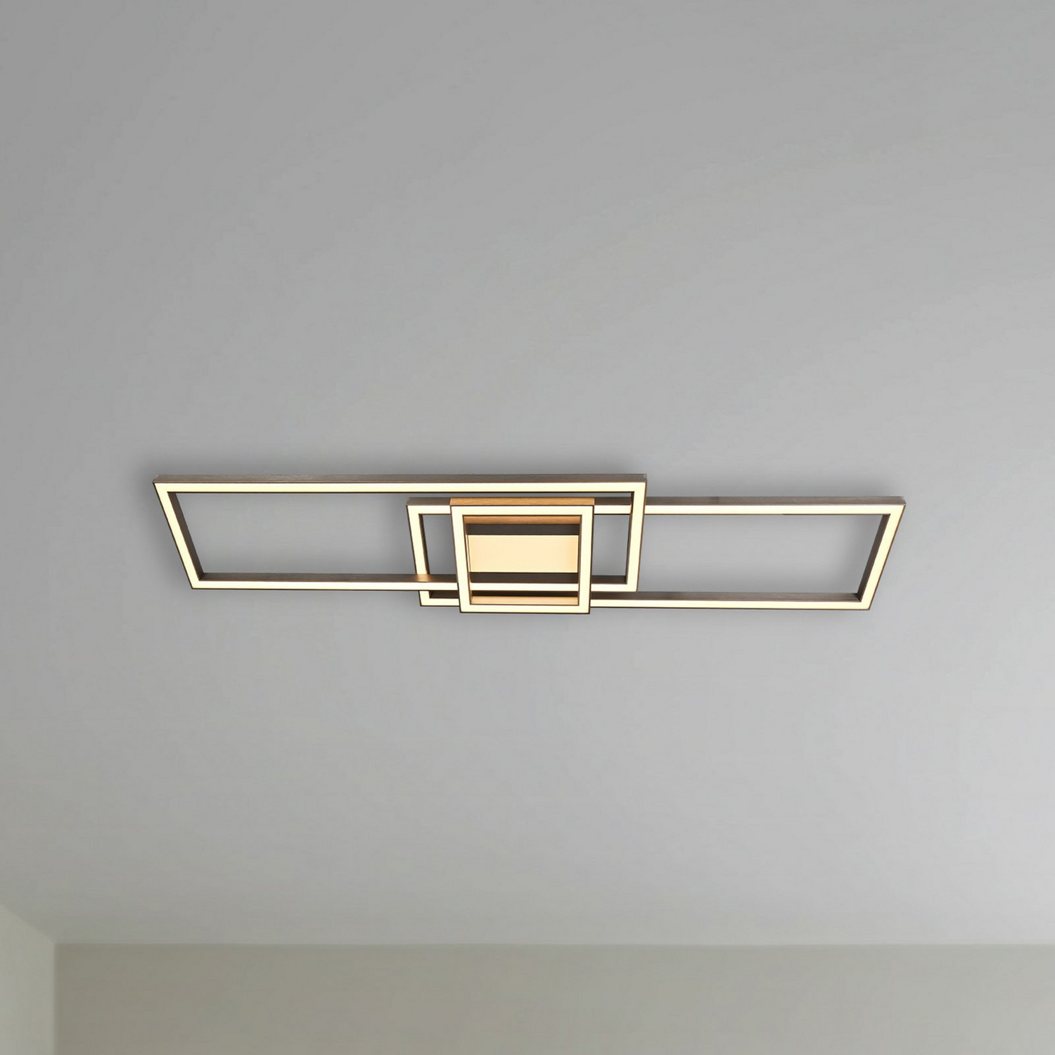 B-Ware Lindby Led Deckenleuchte Leuchte Nickel Cct Fernbedienung Dimmbar Hauptlicht