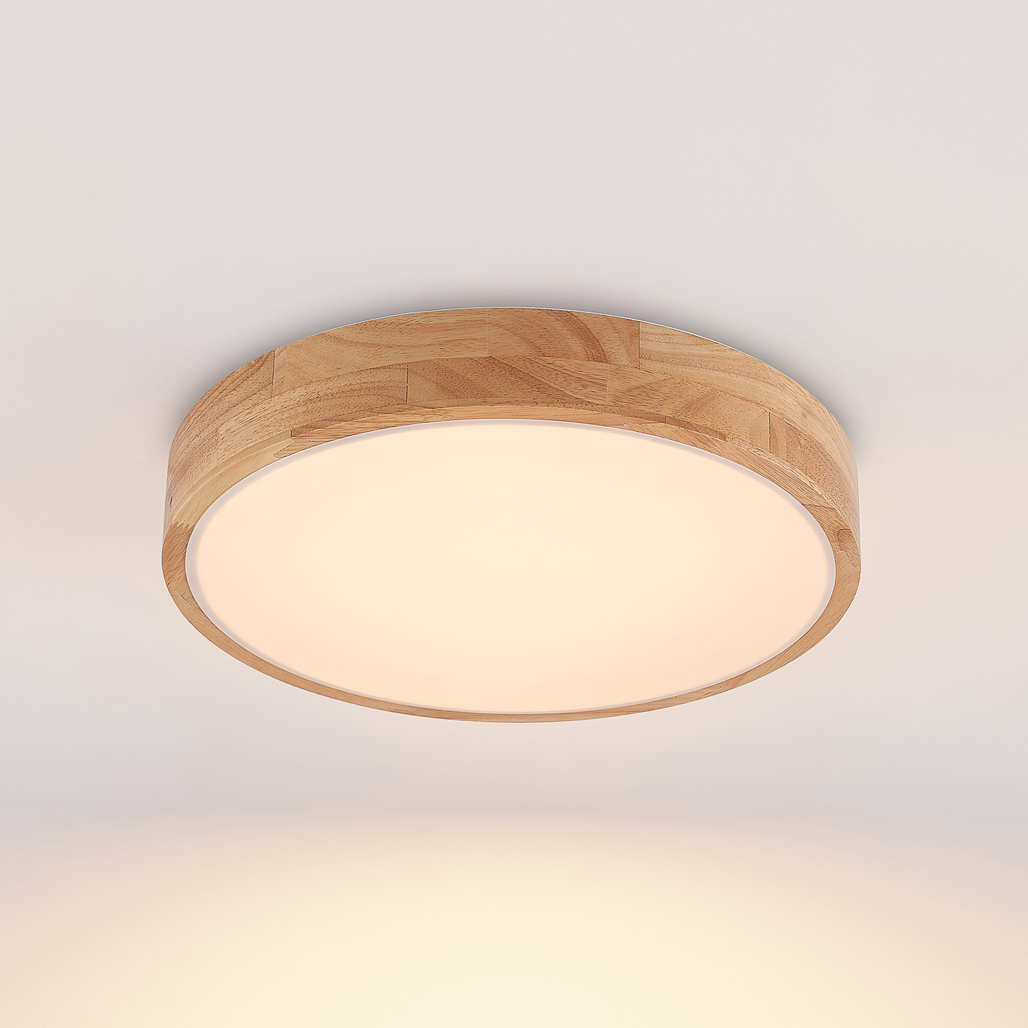 B-Ware Lindby Milada Led Deckenlampe Leuchte Lampe Wohnzimmerlampe Eiche Siehe Text - 4251096589948