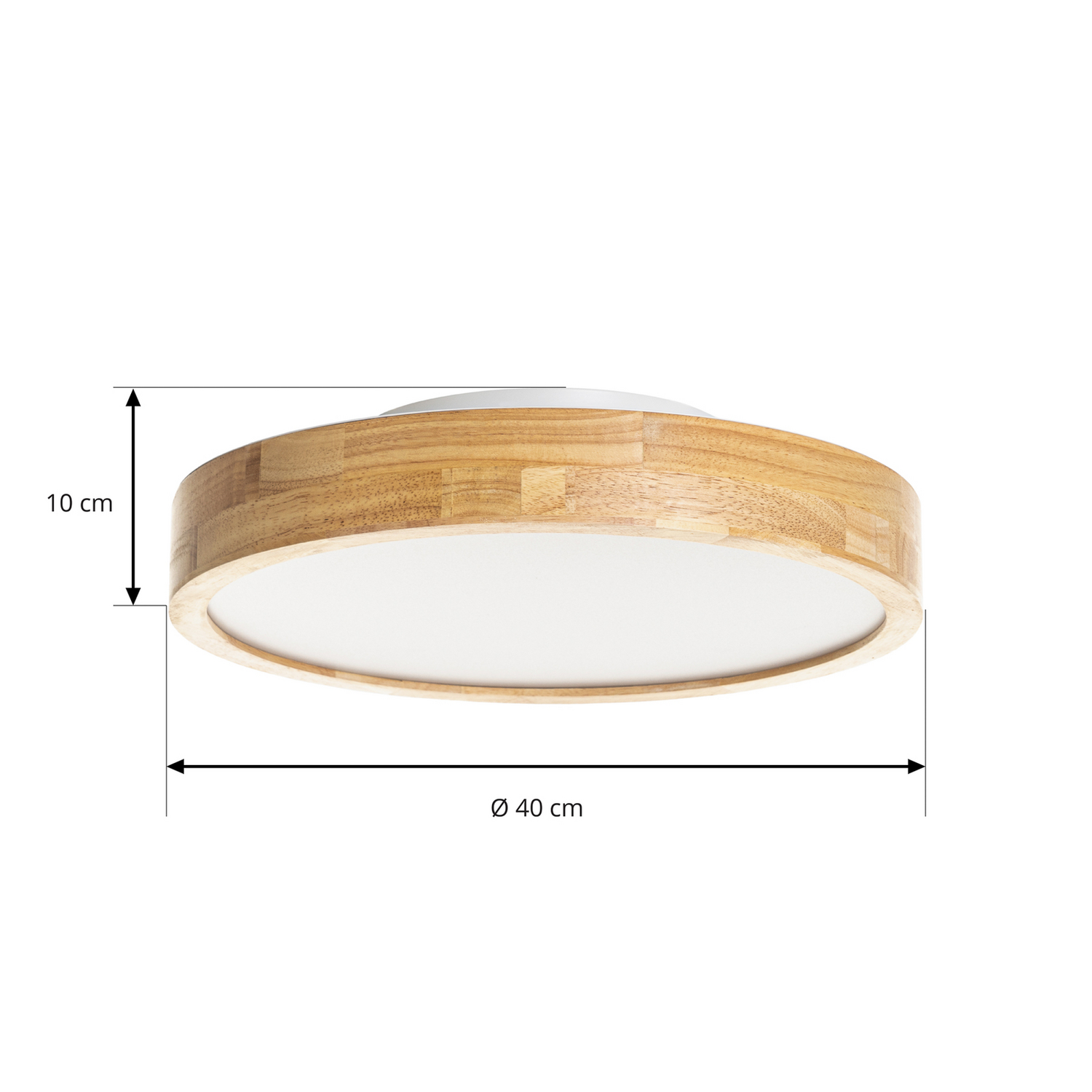 B-Ware Lindby Milada Led Deckenlampe Leuchte Lampe Wohnzimmerlampe Eiche Siehe Text - 4251096589948
