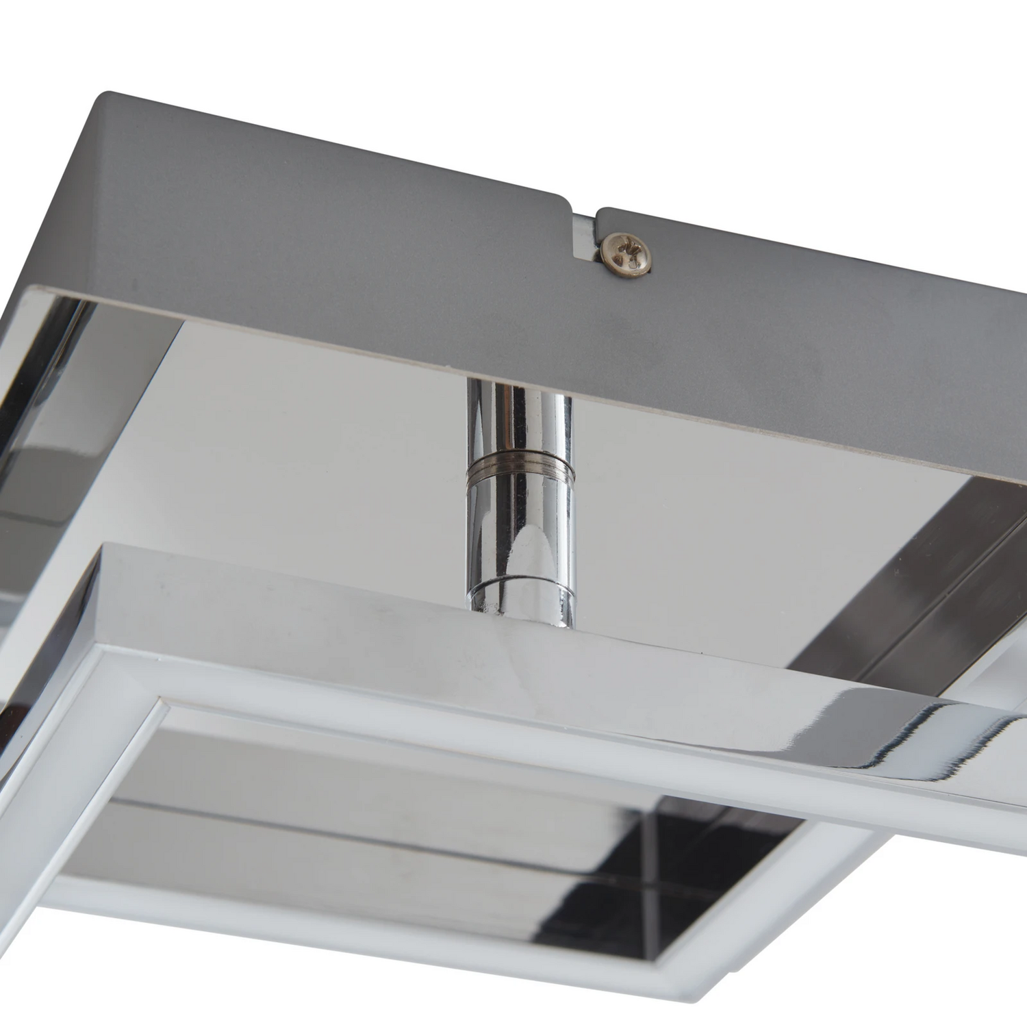 B-Ware Lindby Led Deckenleuchte Panja Deckenlampe Deckenlicht 67 Cm Chromfarben Eisen - 4251911765588