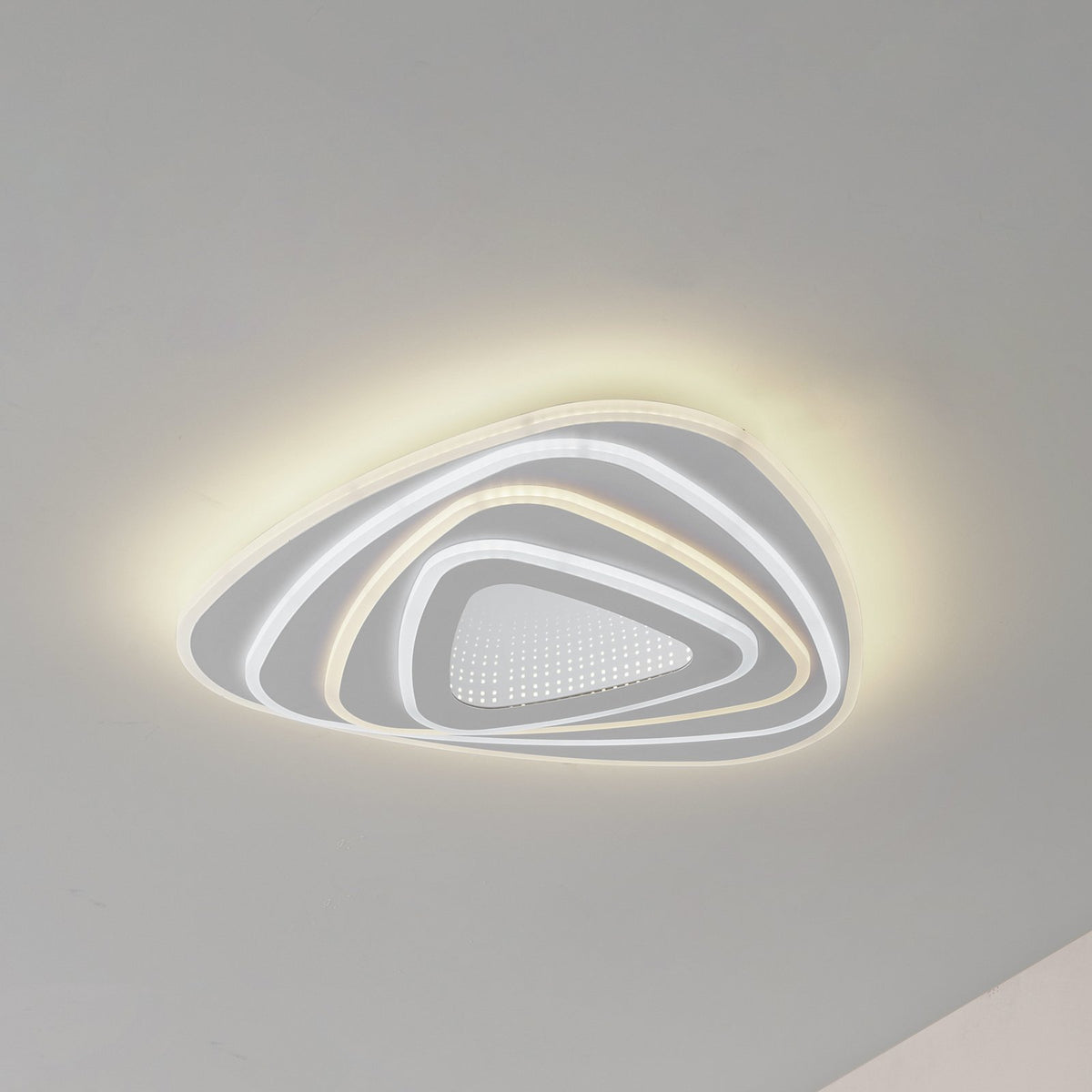 Lindby Deckenleuchte Deckenlampe LED Rebeka weiß Fernbedienung CCT dimmbar - 4251911792447