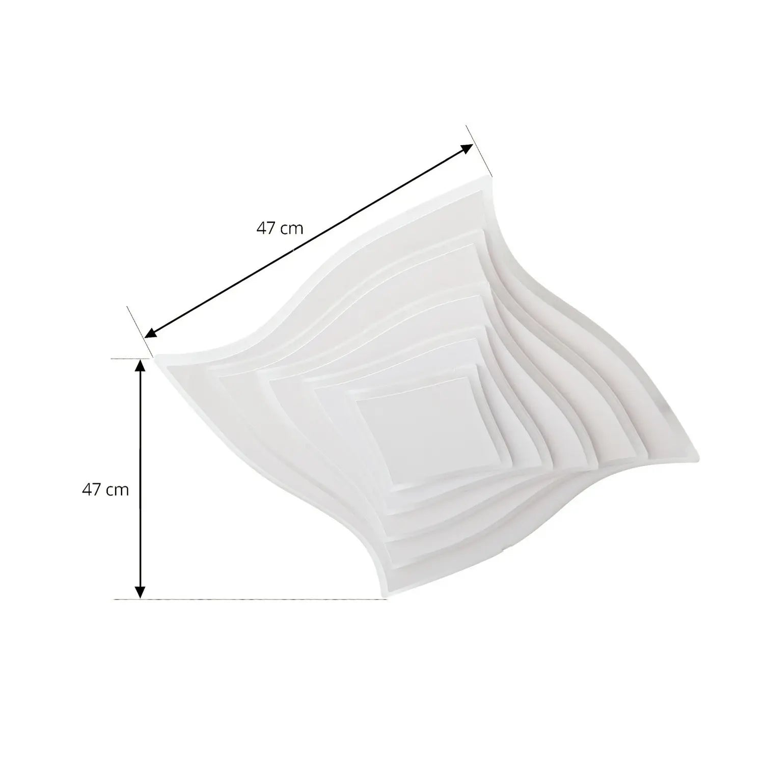 B-Ware Lindby Led Deckenleuchte Leuchte Rebeka Led Decke 47x47cm Cct Fernbedienung - 4251911792454