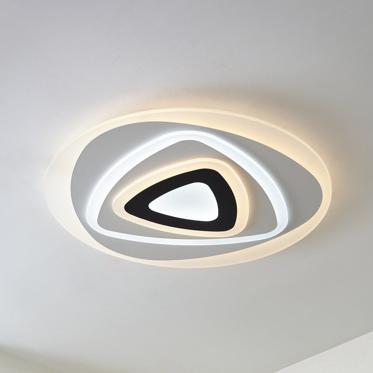 Lindby Deckenleuchte Lampe Rebeka LED Fernbedienung weiß Wohnzimmer Esszimmer7 - 4251911799545