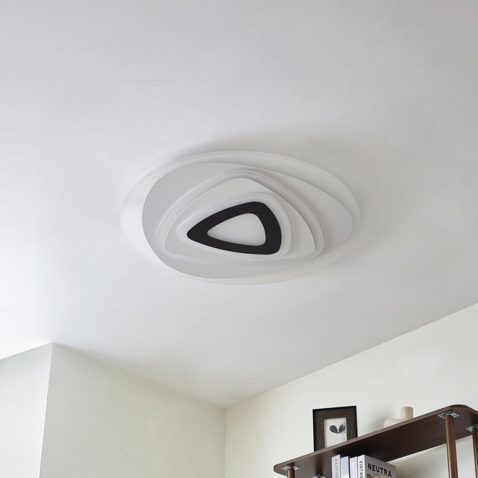 Lindby Deckenleuchte Lampe Rebeka LED Fernbedienung weiß Wohnzimmer Esszimmer7 - 4251911799545