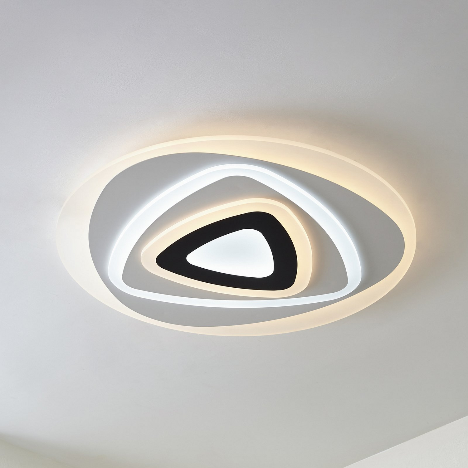 B-Ware Lindby Deckenleuchte Lampe Rebeka Led Fernbedienung Weiß Wohnzimmer Siehe Text - 4251911799545