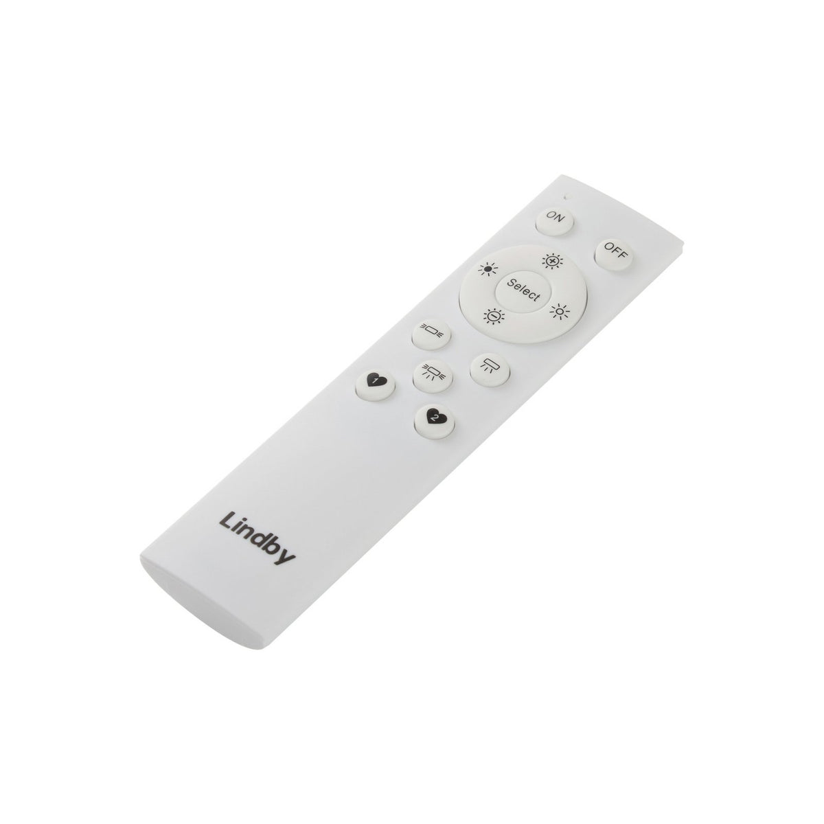 Lindby Deckenleuchte Deckenlampe LED Rebeka rund weiss schwarz Acryl Metall - 4255830903038