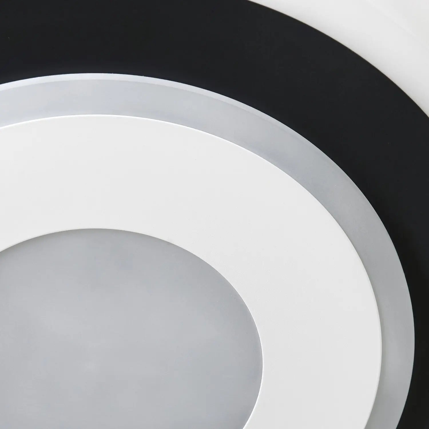 B-Ware Lindby Deckenleuchte Deckenlampe Led Rebeka Rund Weiss Schwarz Acryl Metall - 4255830903038