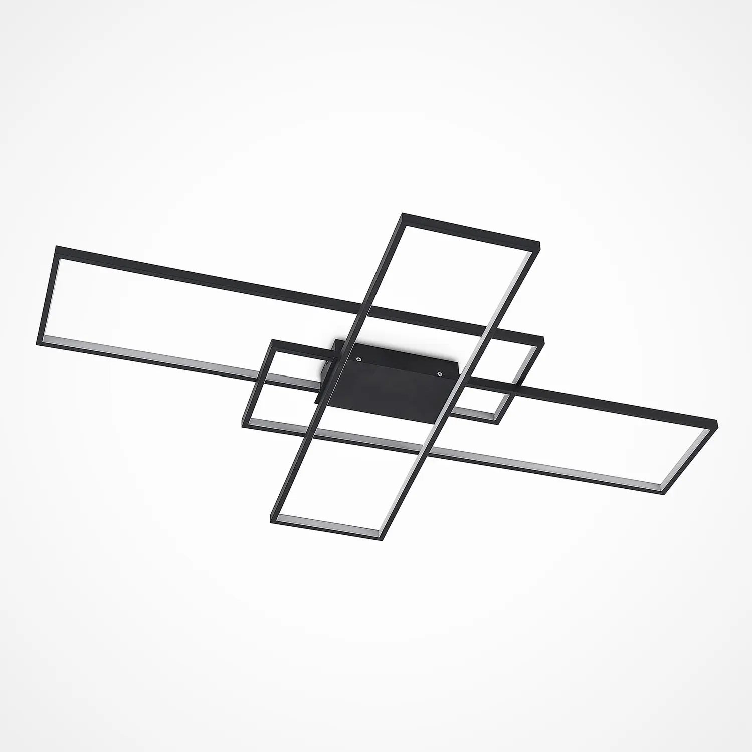 B-Ware Lindby Led Deckenleuchte Lampe Tetson Deckenbeleuchtung Schwarz Metall Dimm258 - 8502193175568