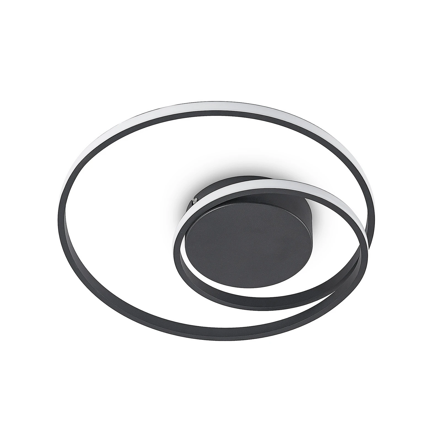 B-Ware Lindby Led Deckenleuchte Youna Deckenlampe Leuchte Lampe Schwarz 39cm Dimmbar - 9626635