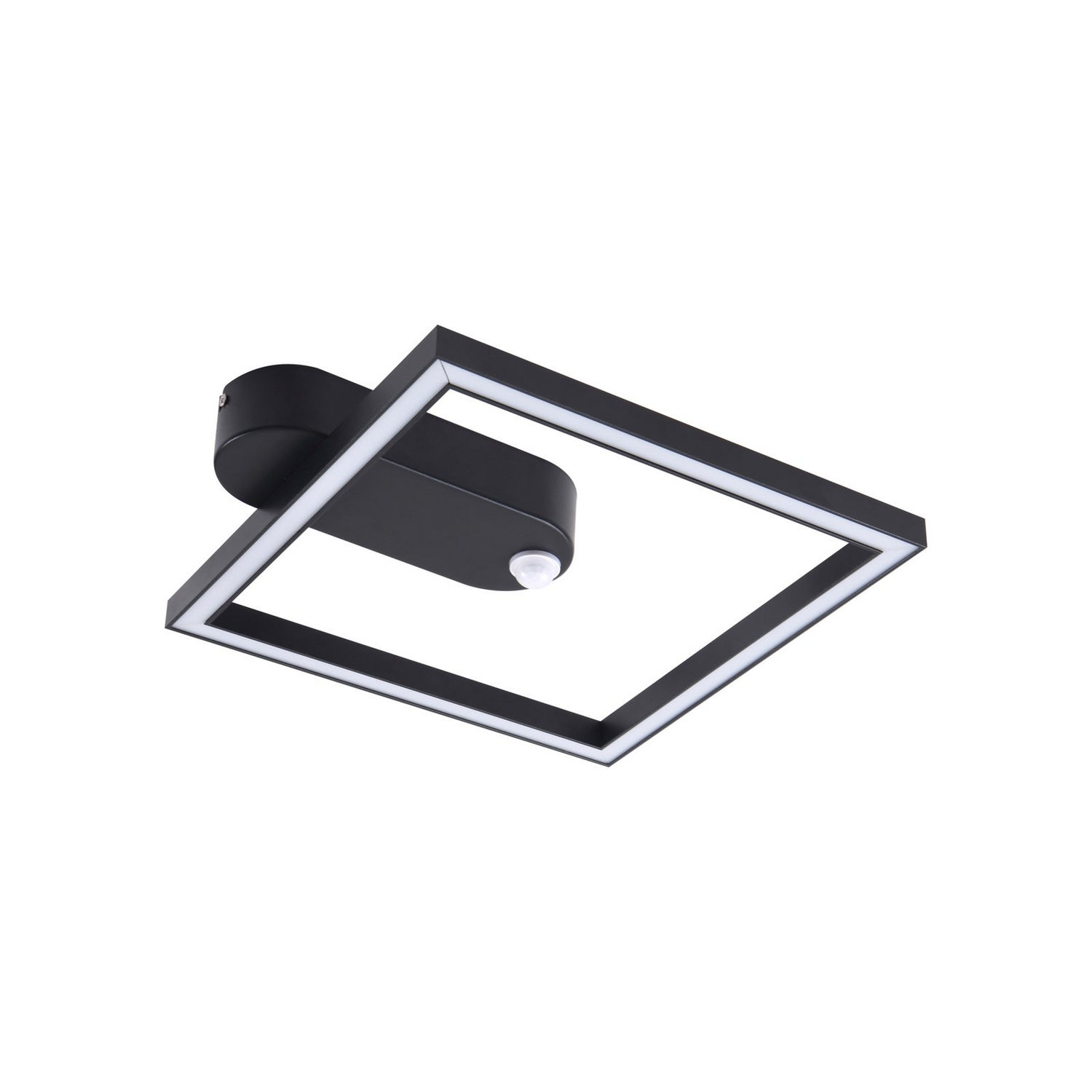B-Ware Lindby Deckenleuchte Deckenlampe Led Yulla Sensor Bewegungsmelder Schwarz 34434
