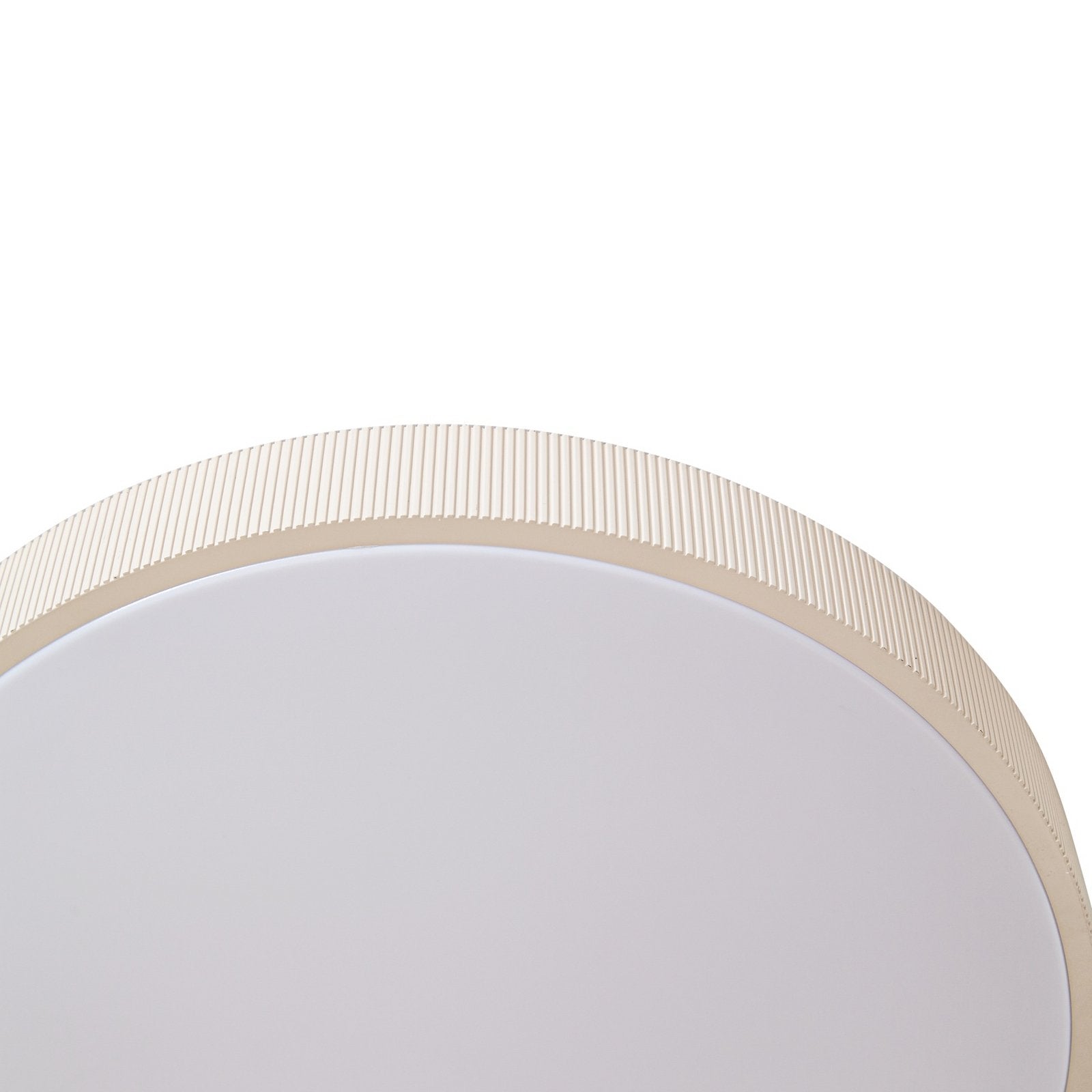 Lindby Deckenleuchte Deckenlampe LED Zylo beige dimmbar Kunststoff Metall 49 cm - 4255830902796