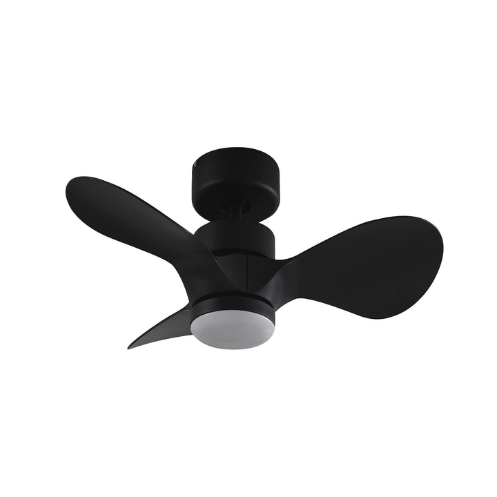 Lindby Led Deckenventilator Ventilator Enon Schwarz Dc Motor Fernbedienung Leise B-Ware