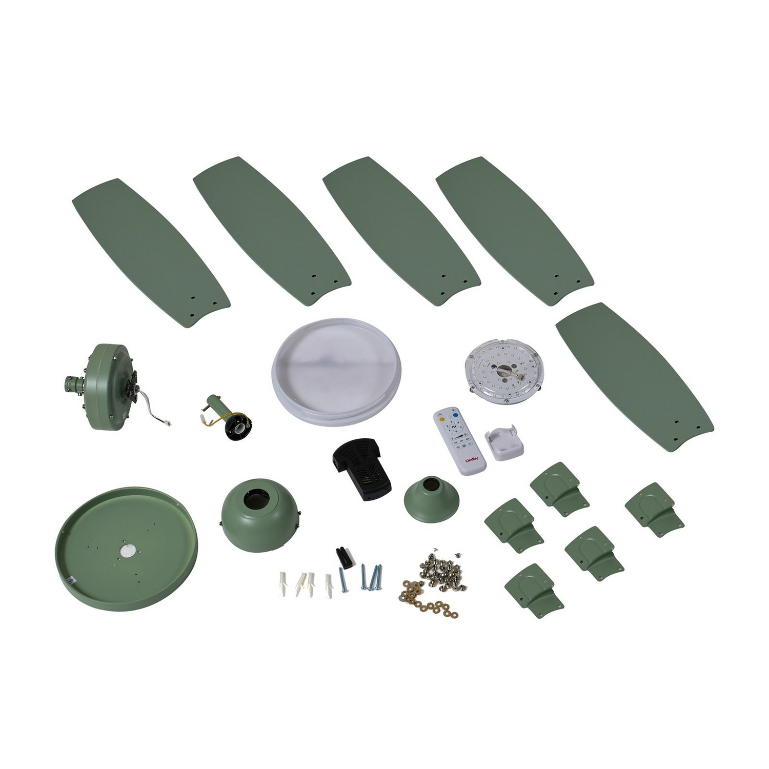 Lindby Led Deckenventilator Ventilator Deckenlüfter Holz Bunt Fernbedienung B-Ware - 4251911779998