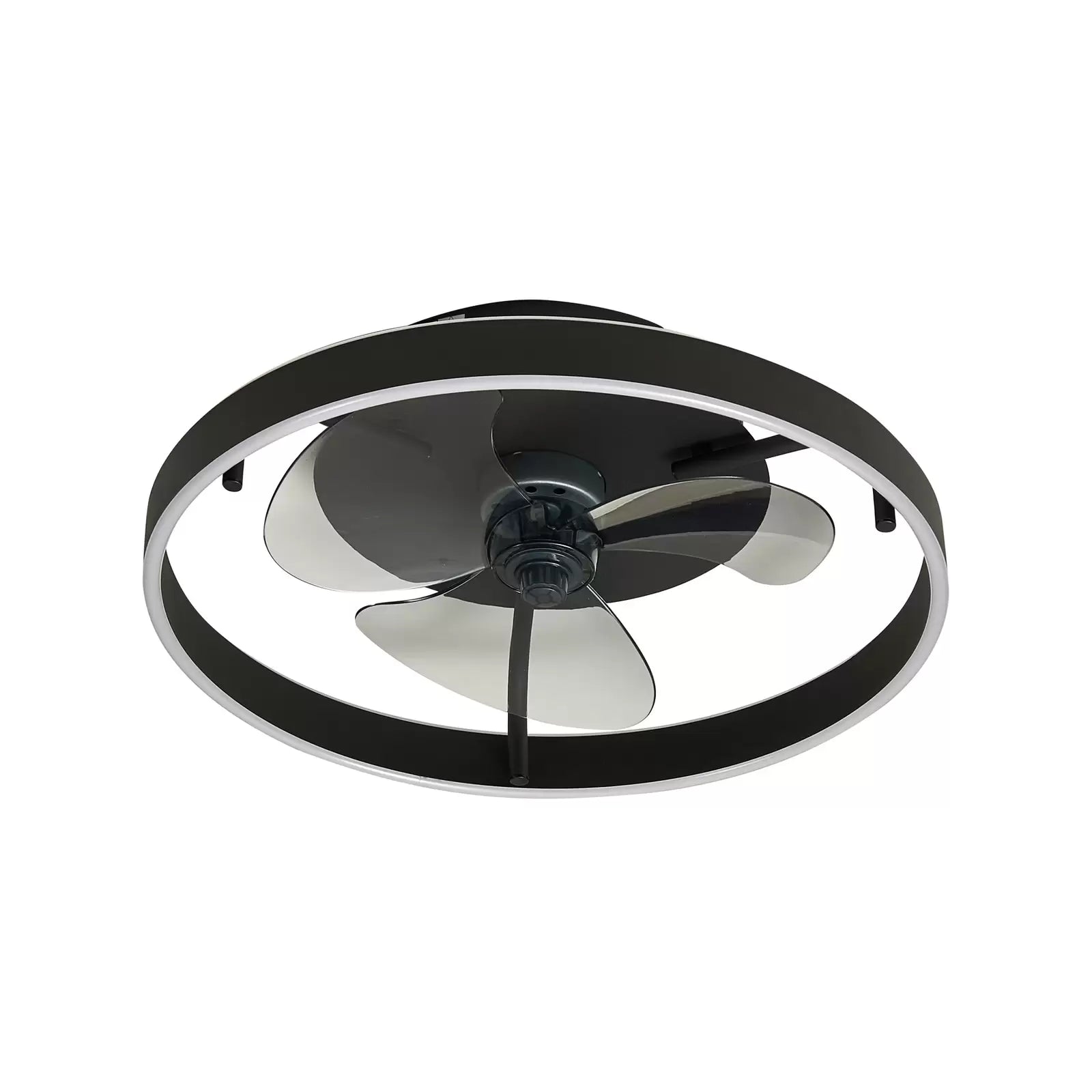 Deckenventilator Ventilator Lindby LED Momitu schwarz Aluminium PVC Eisen dimmba - 4251911780116
