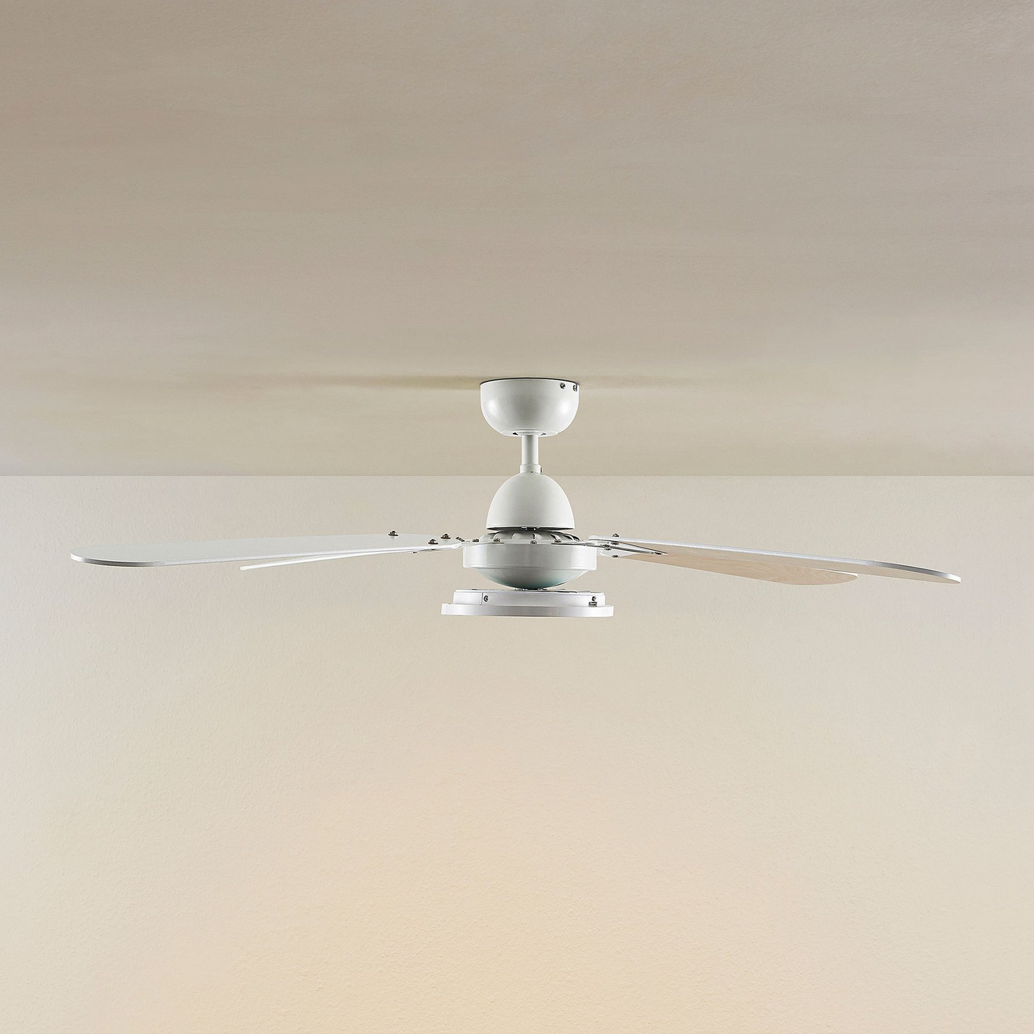 Lindby Led Deckenventilator Tedric Weiß Leise ø 133 Cm Ventilator Deckenlampe B-Ware - 4251911788495