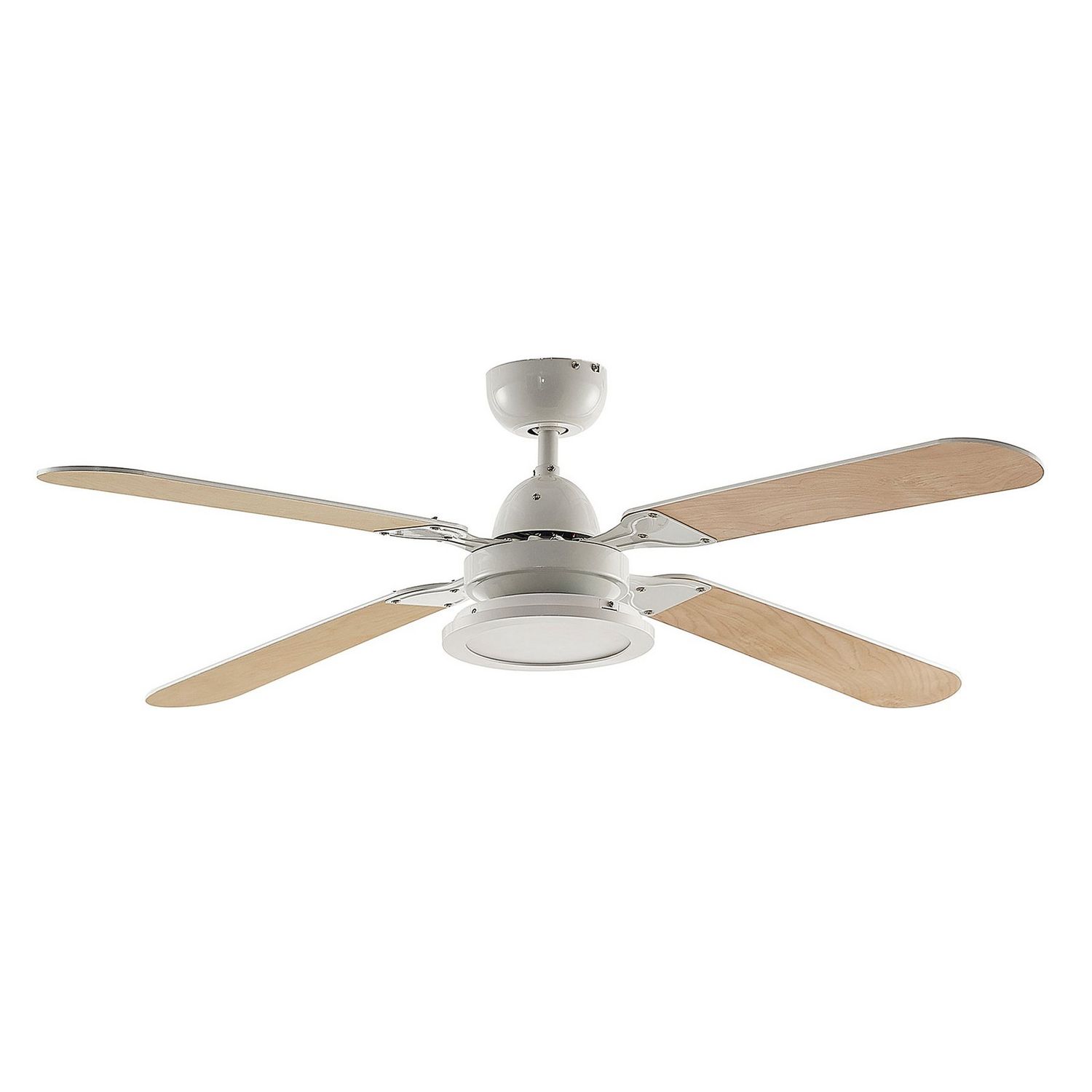 Lindby Led Deckenventilator Tedric Weiß Leise ø 133 Cm Ventilator Deckenlampe B-Ware - 4251911788495