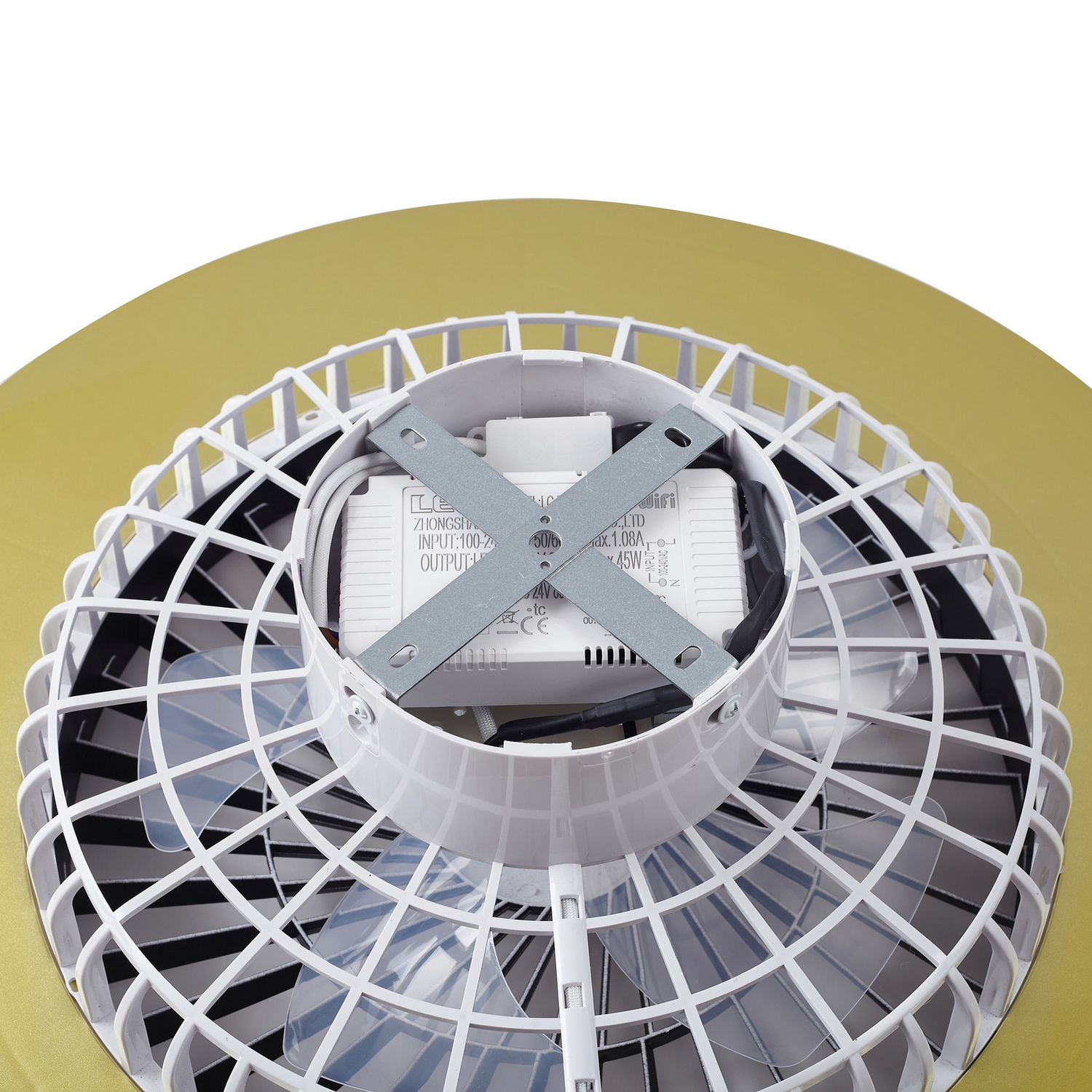 Lindby Led Deckenventilator Teleo Messing Dc Leise Tuya Lampe Wandlampe Leuchte B-Ware - 4251911780154