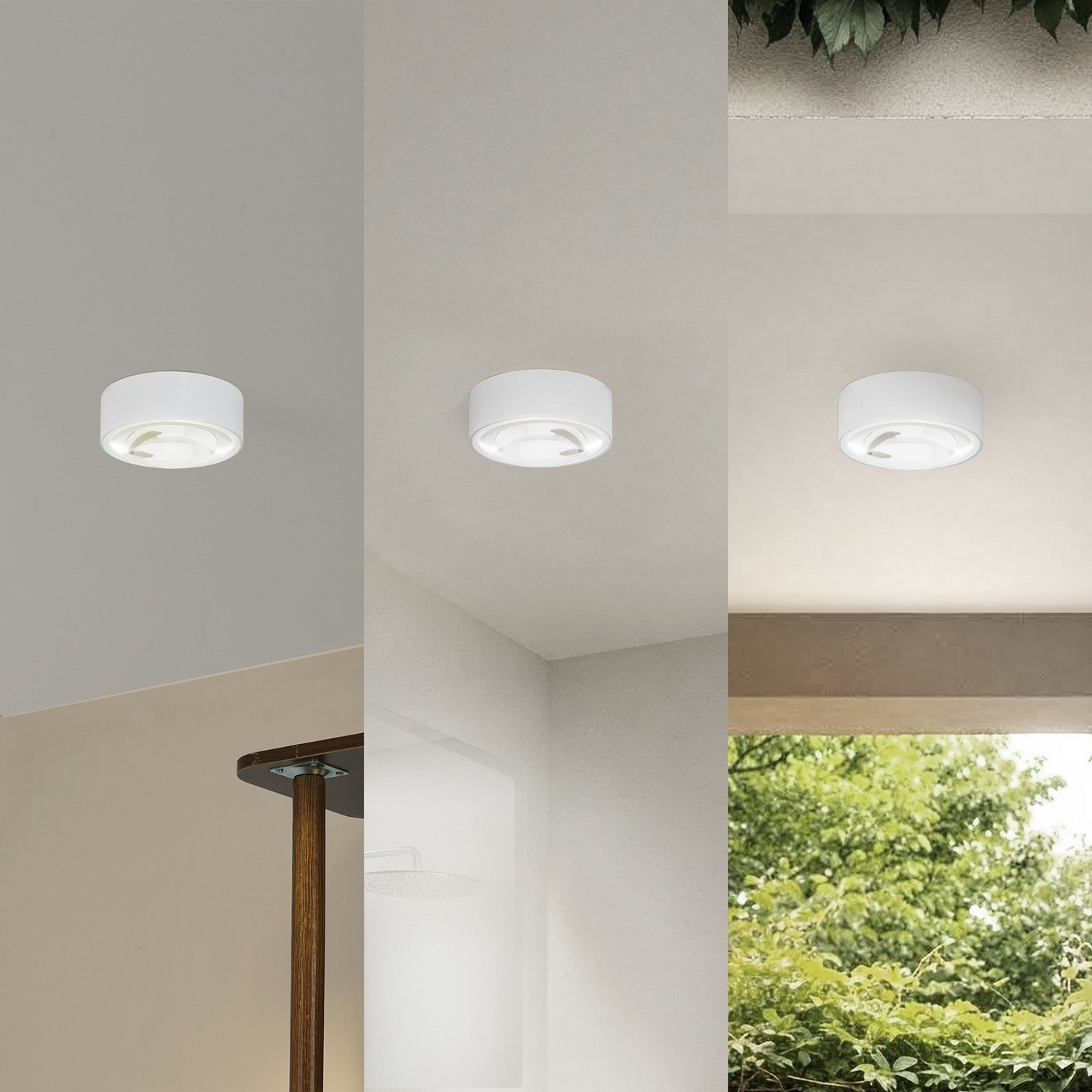 B-Ware Lindby Led Downlight Einbaustrahler Siaka Weiß Metall ø 5 Cm Ip65 - 4255830900129