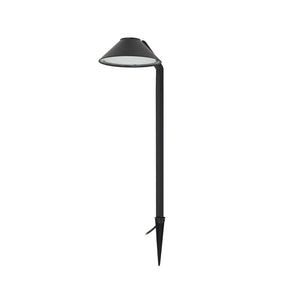 B-Ware Lindby Erdspießleuchte Gartenstrahler LED Außenleuchte schwarz Capelo Aluminium