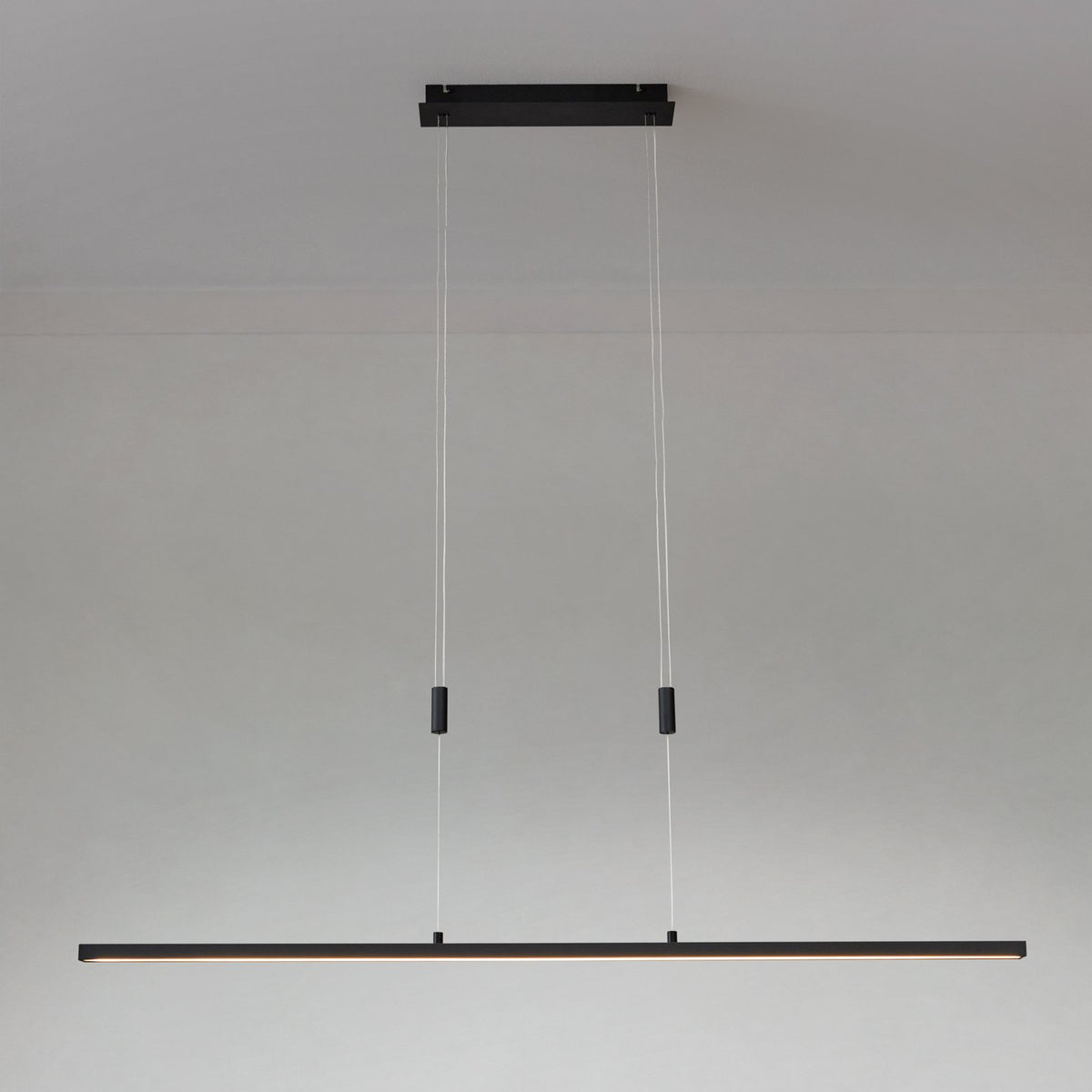 Lindby Pendelleuchte Hängeleuchte LED Lampe Arneja schwarz matt höhenverstell506 - 4251911729344