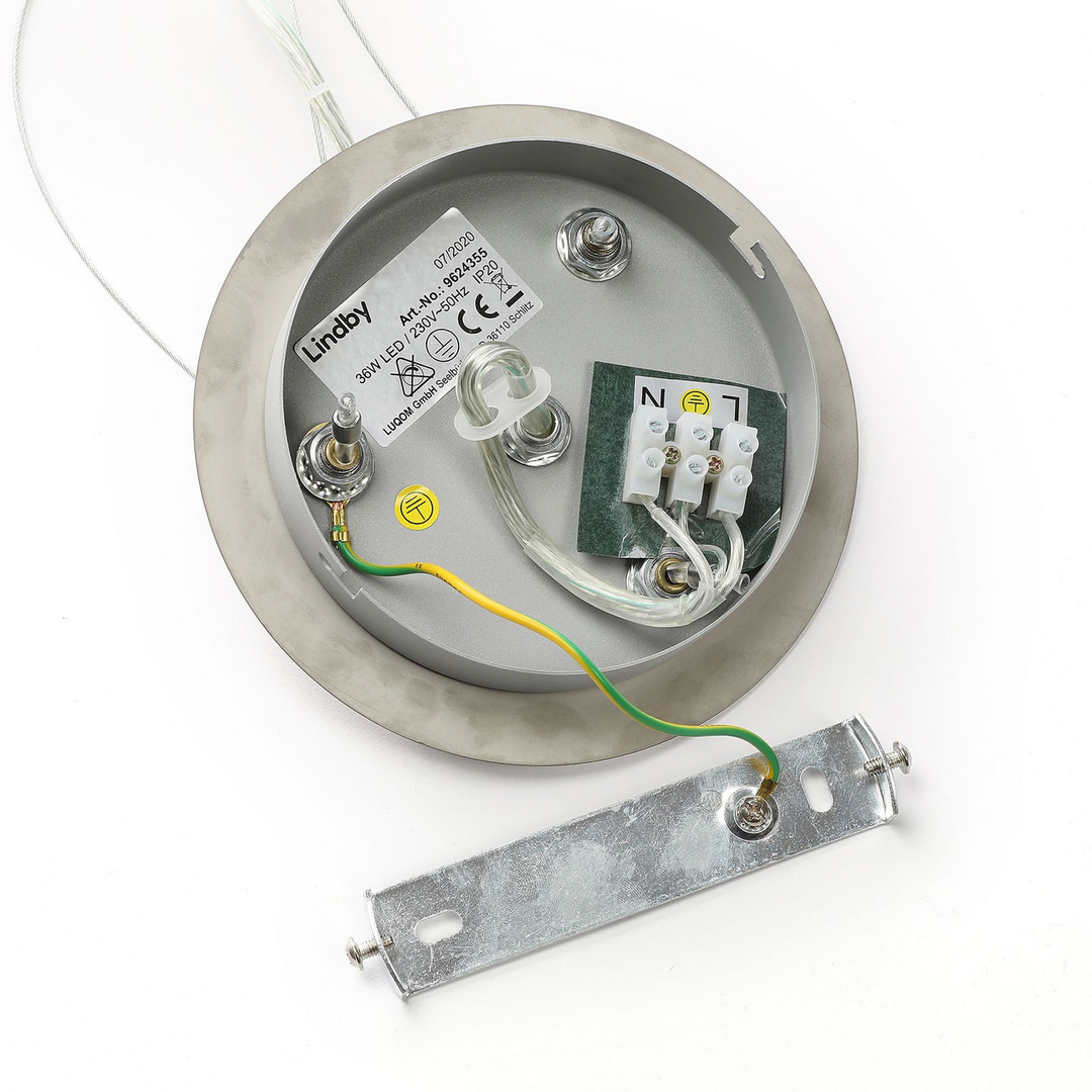Lindby Led Opalglas Hängeleuchte Gunda Pendelleuchte Deckenlampe Lampe Leuchte B-Ware - 4251096559309