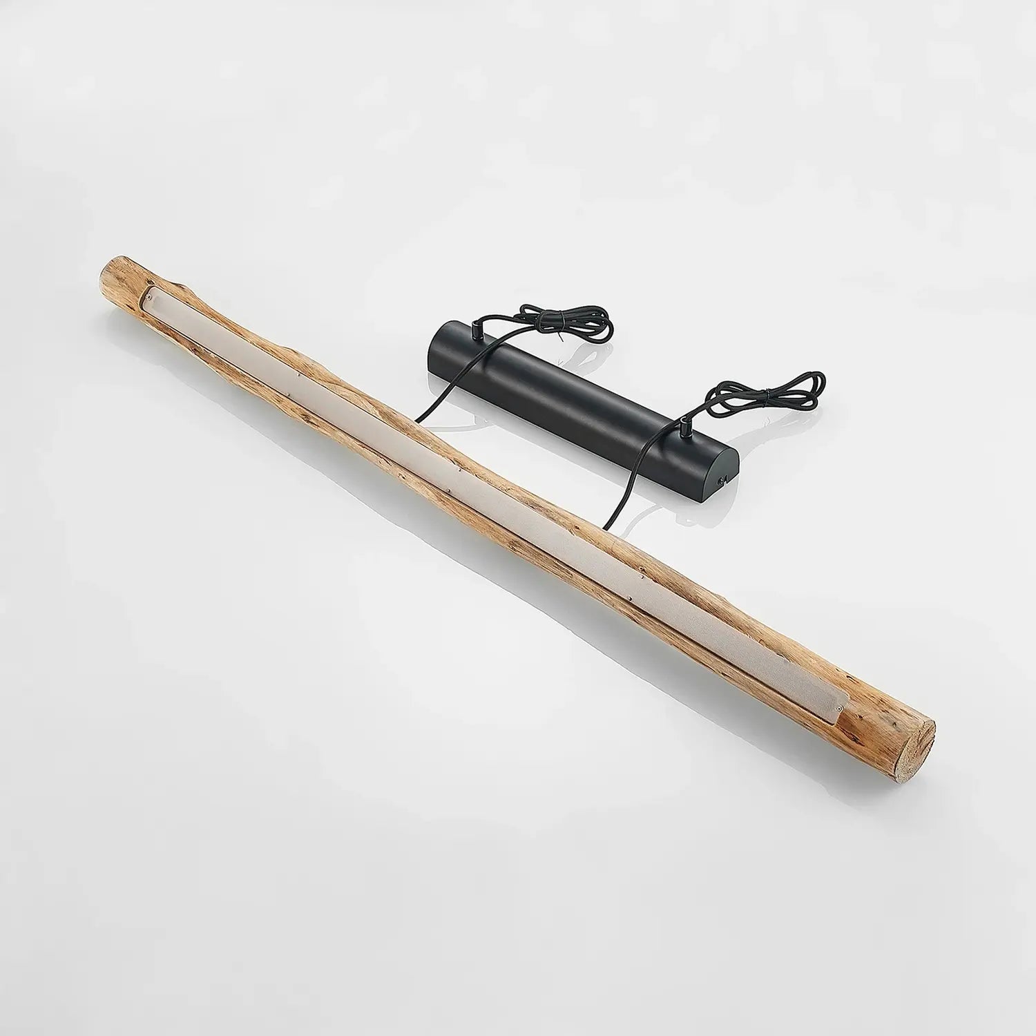 B-Ware Lindby Hängeleuchte Pendelleuchte Led Nekala Eukalyptusholz L120cm Siehe Text - 4251096597868