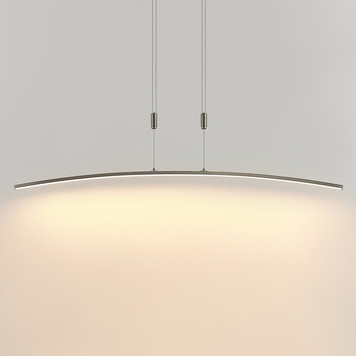 Lindby Pendelleuchte Hängelampe Phillie LED dimmbar Nickel SIEHE TEXT - 4251096587524