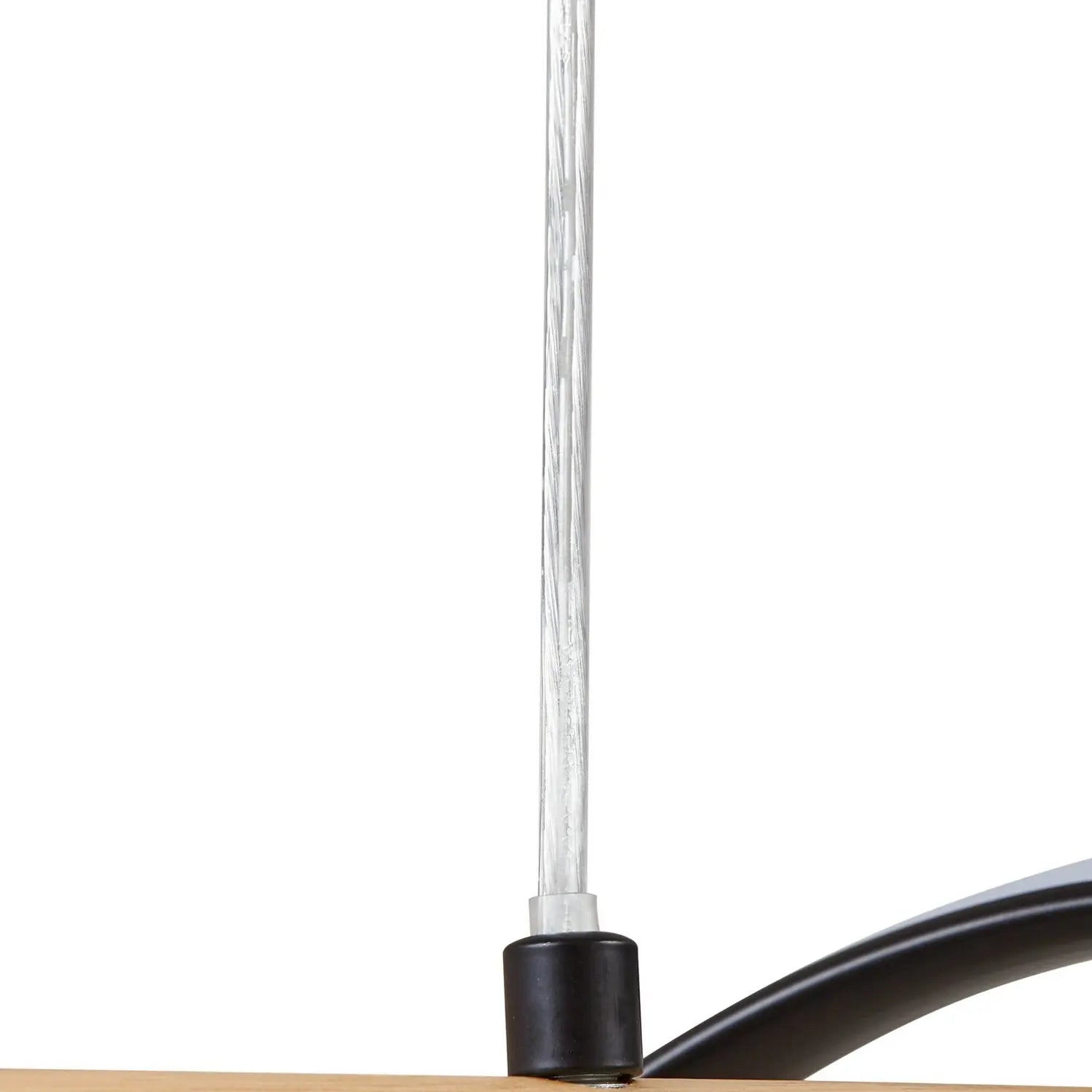 B-Ware Lindby Led Hängeleuchte Pendelleuchte Spiraali Schwarz Holz Länge 95 Cm