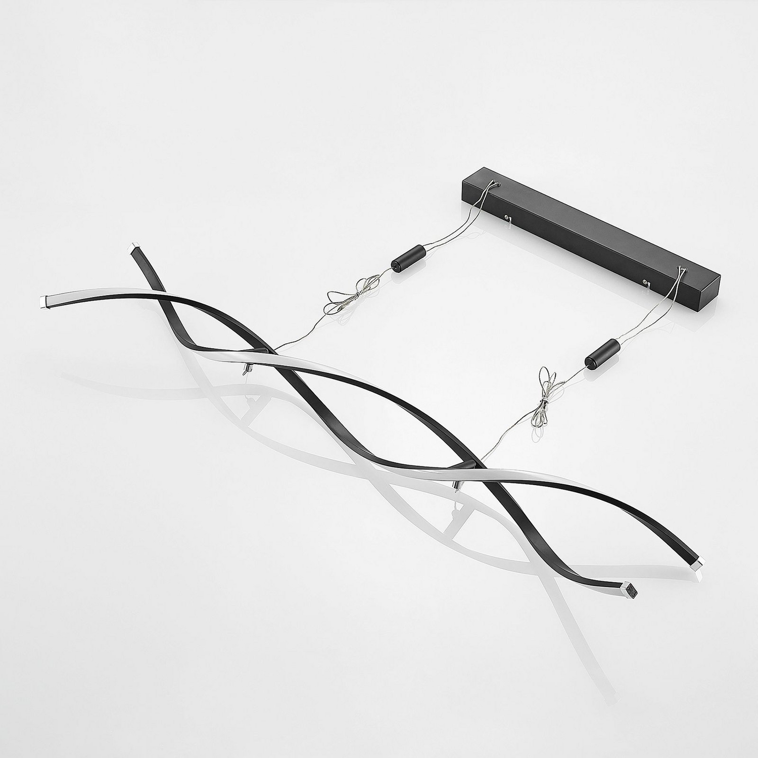 B-Ware Lindby Pendelleuchte Hängeleuchte Led Welina Schwarz Matt Dimmbar Siehe Text - 4251096597257