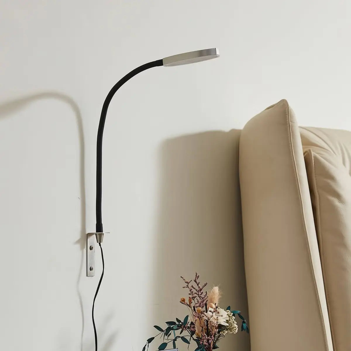 B-Ware Lindby Led Leselampe Flexola Leselicht Led Lampe Nickel Rund 2 Stück - 4251911774610