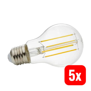 B-Ware Lindby Led Lampe Filament 7 W 806 Lm Glühbirne Glühlampe Lampe Klar 5 Stück