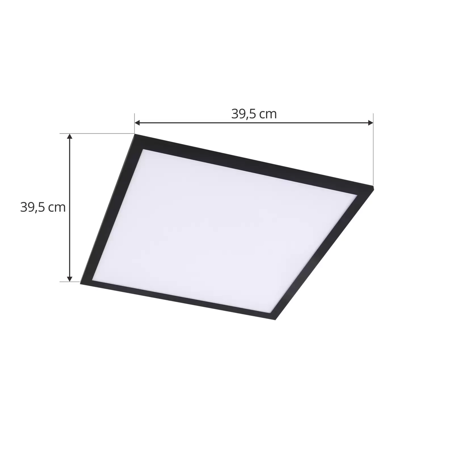 B-Ware Lindby Led Panel Enhife Schwarz 39,5x39,5 Cm Deckenlampe Deckenleuchte Lampe - 4251911782578