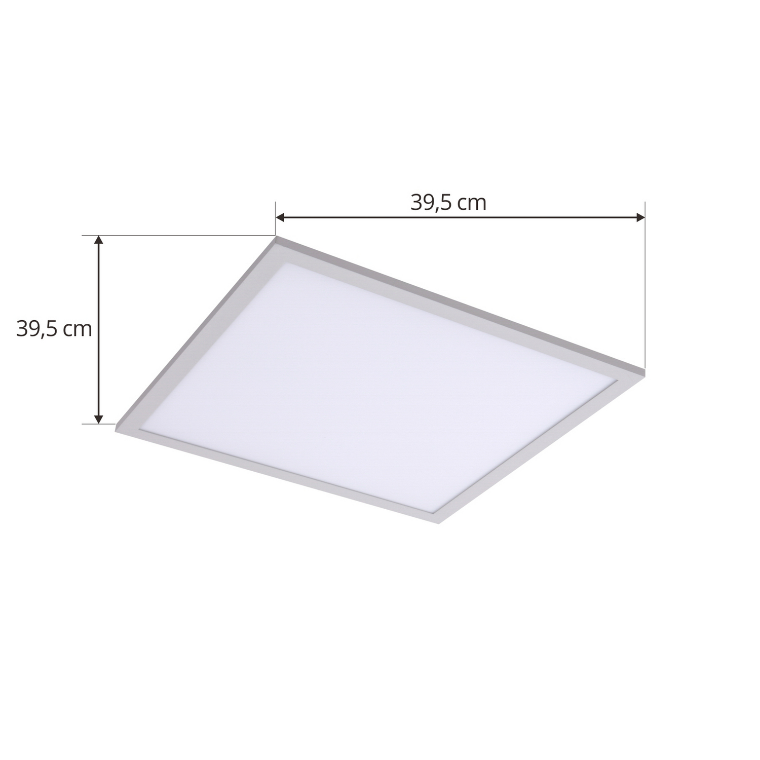 Plafonnier à panneau LED Lindby Enhife de qualité B, lampe de plafond, luminaire, plafonnier