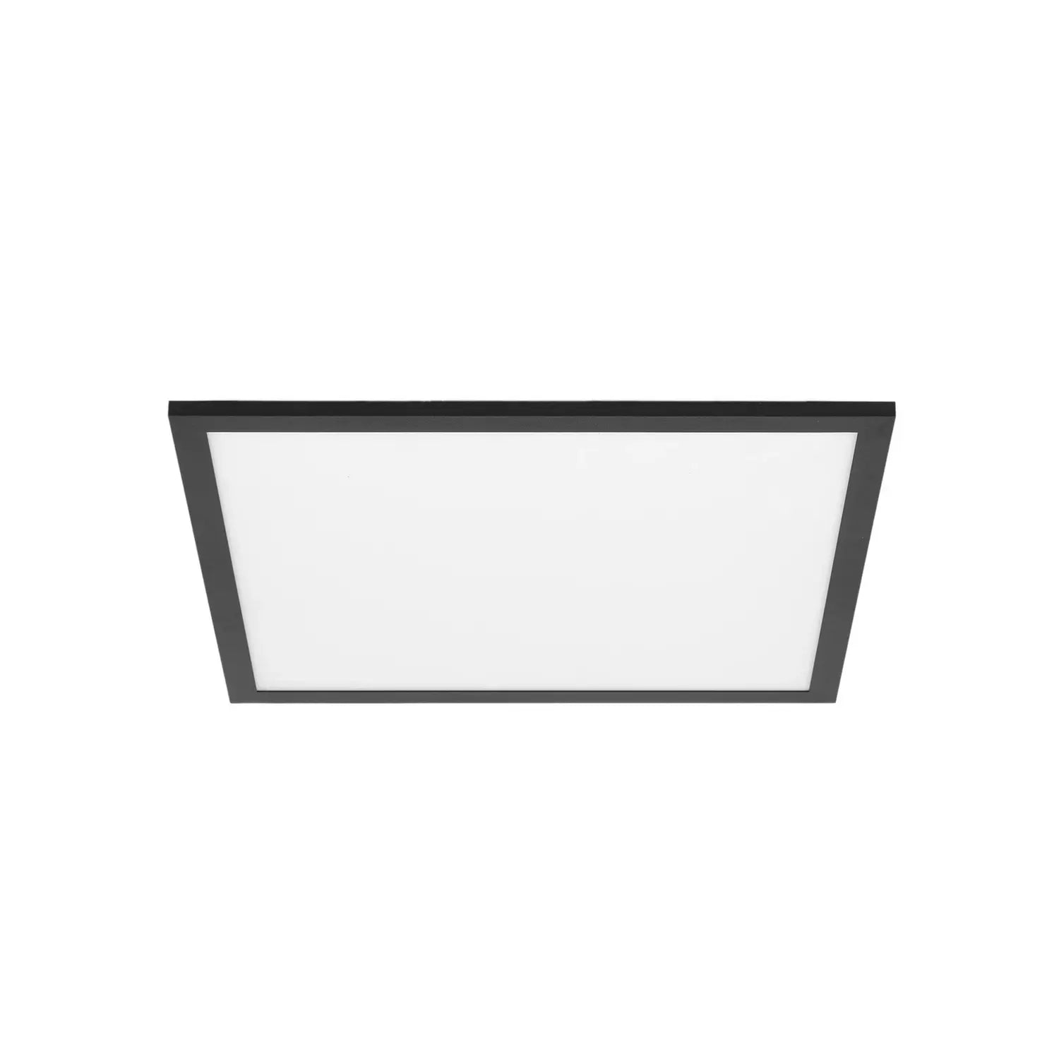 B-Ware Lindby Led Panel Leuchte Decken Panel Lamin Schwarz 40 Cm Cct Dimmbar Remote   - 4251911765861