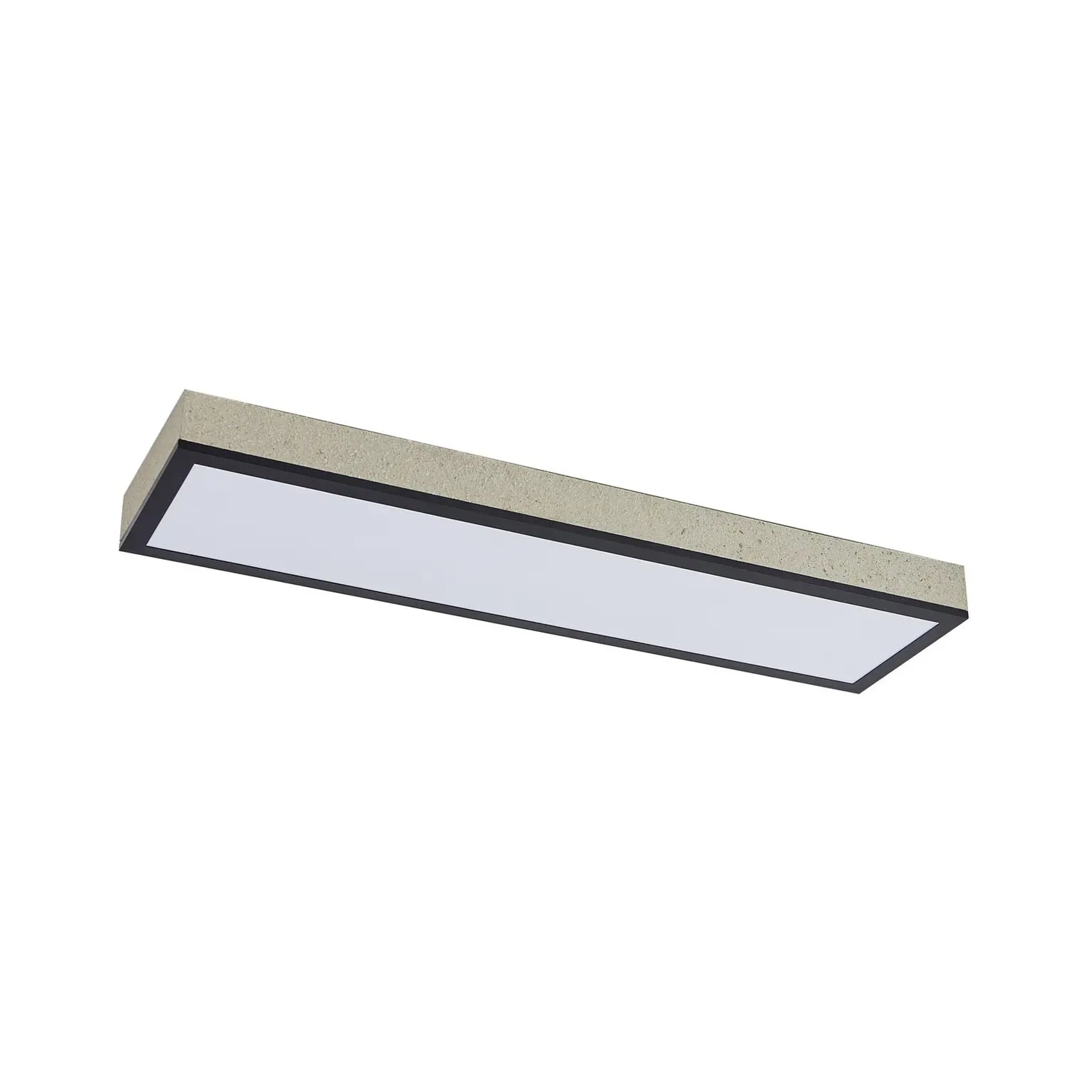 B-Ware Lindby Led Panel Deckenleuchte Leuchte Laviona Cct Dimmbar Schwarz Grau 80 Cm - 4251911797022
