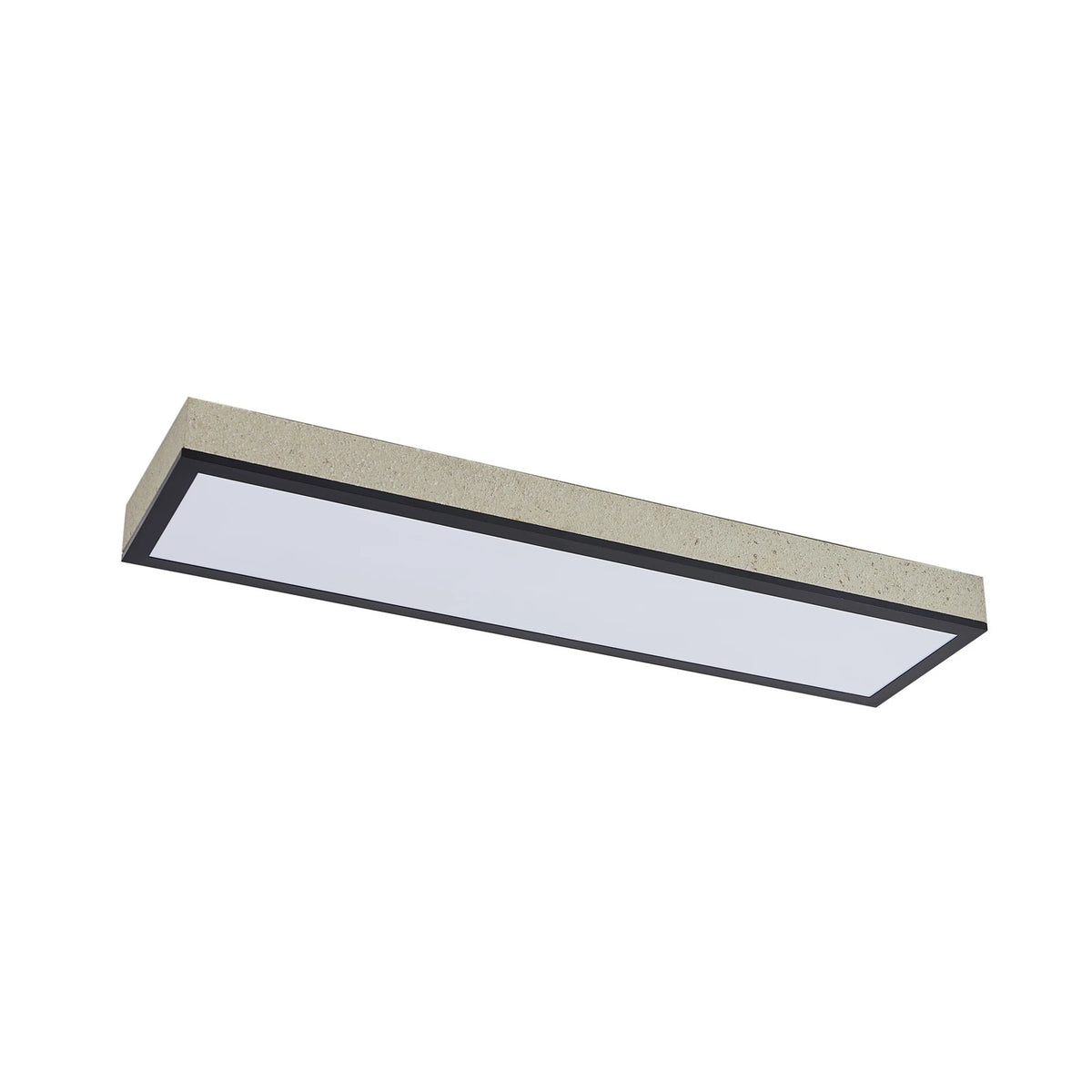 Lindby LED Panel Deckenleuchte Leuchte Laviona CCT dimmbar schwarz grau 80 cm - 4251911797022