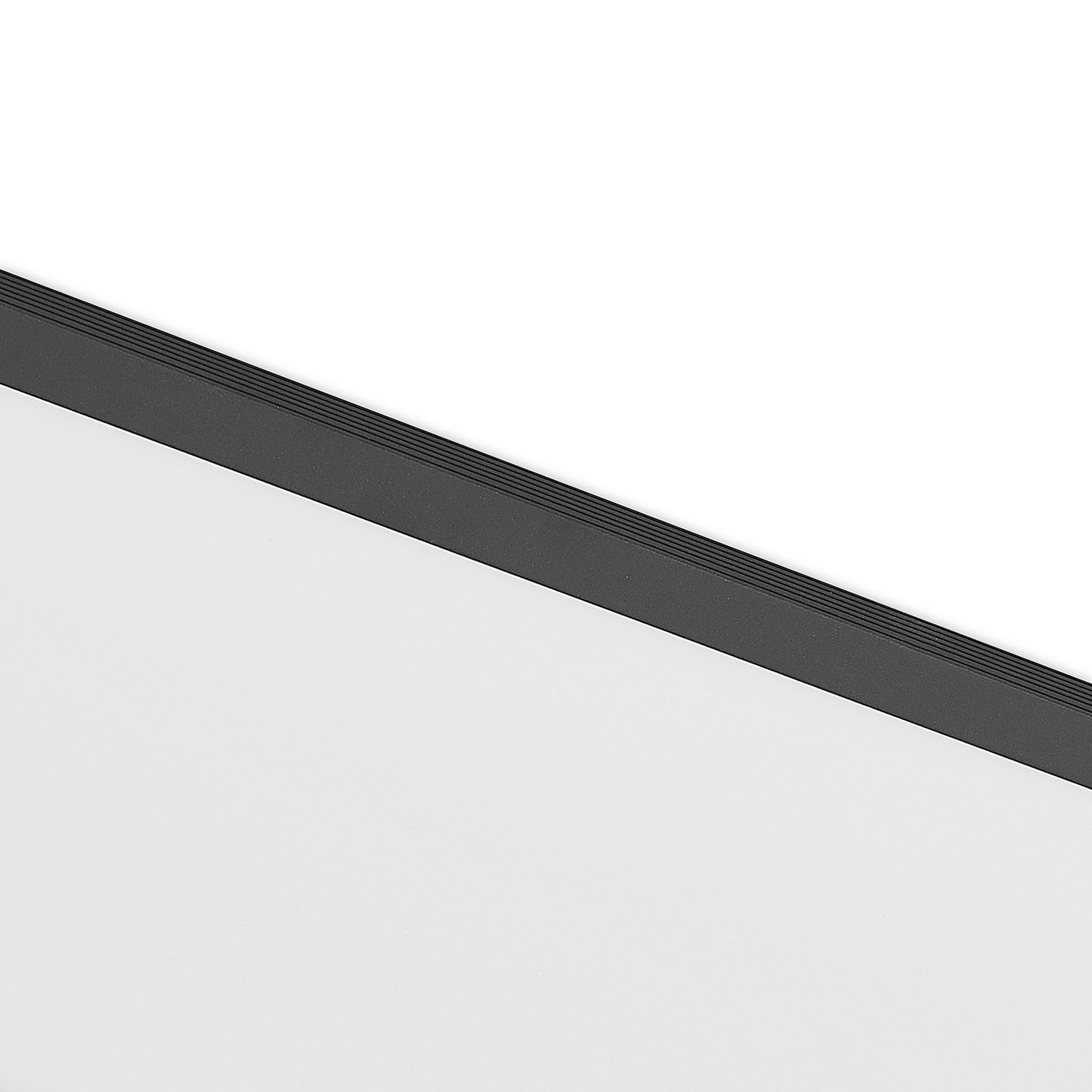 B-Ware Lindby Deckenleuchte Panel Led Nelios Schwarz Alu Cct 80 X 30 Cm Siehe Text - 4251911738735