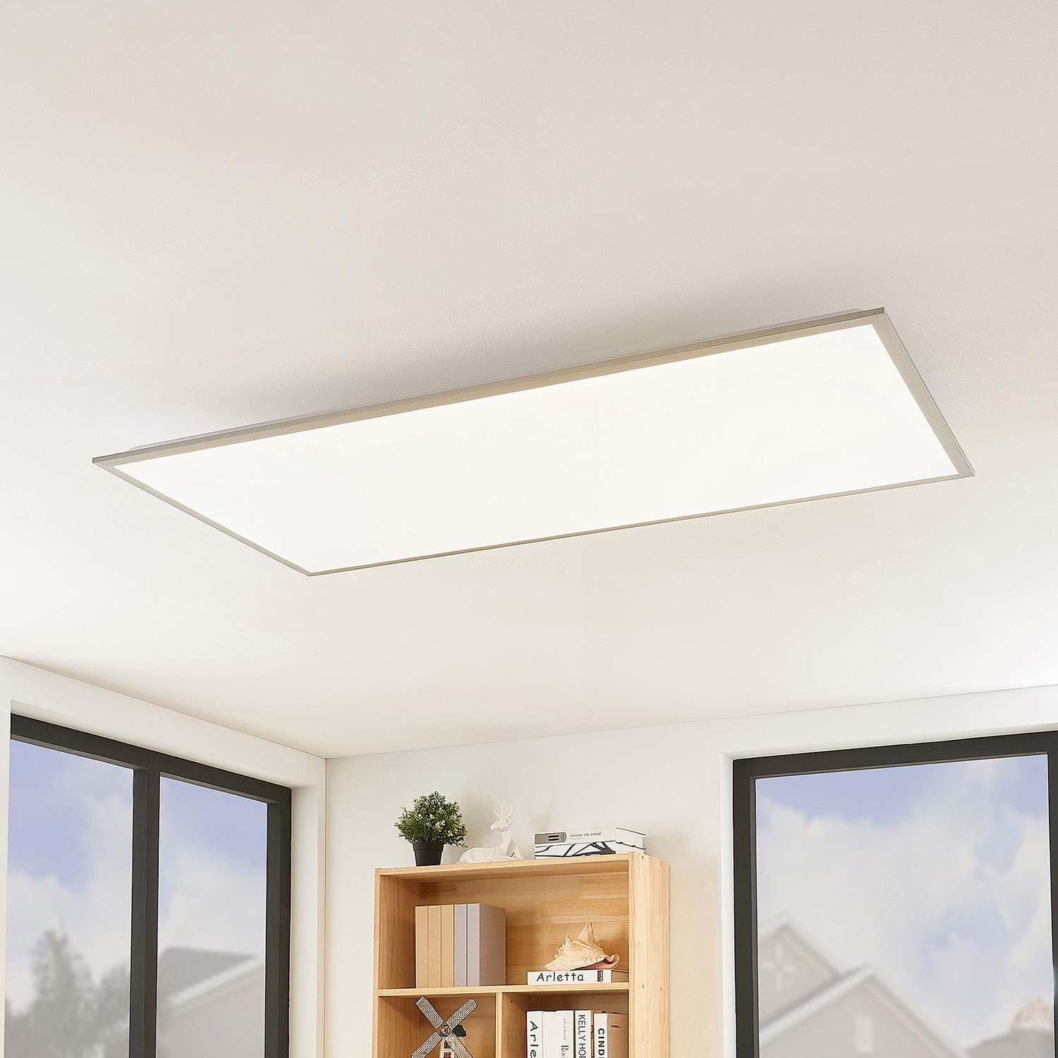 B-Ware Lindby Stenley Led Panel Cct Deckenlampe Hängeleuchte Lampe 119x59cm Siehe Text - 4251096571592