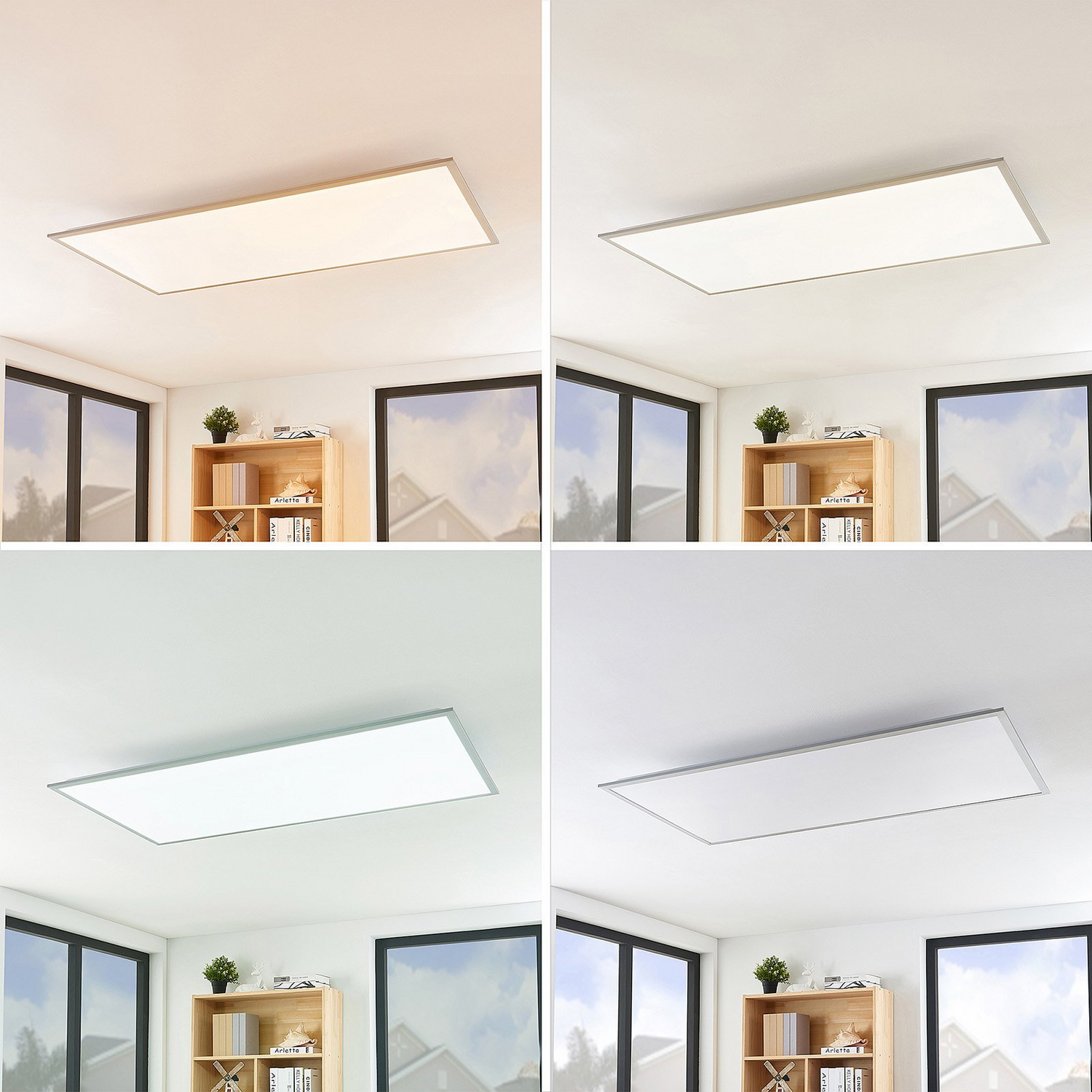 B-Ware Lindby Stenley Led Panel Cct Deckenlampe Hängeleuchte Lampe 119x59cm Siehe Text - 4251096571592