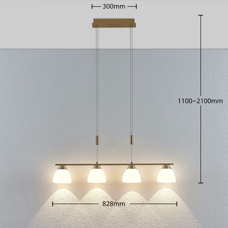 B-Ware Lindby Led Pendelleuchte Wohnzimmerleuchte Deckenlampe Deckenlampe Deckenlicht - 9624438