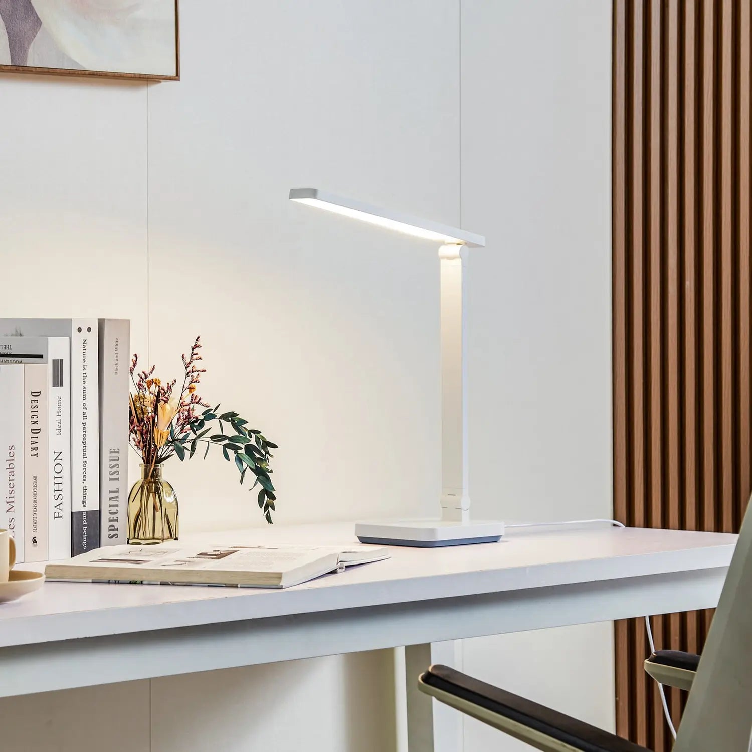 B-Ware Lindby Schreibtischleuchte Tischlampe Led Rylas Weiß Usb Dimmfunktion Cct - 4251911773200