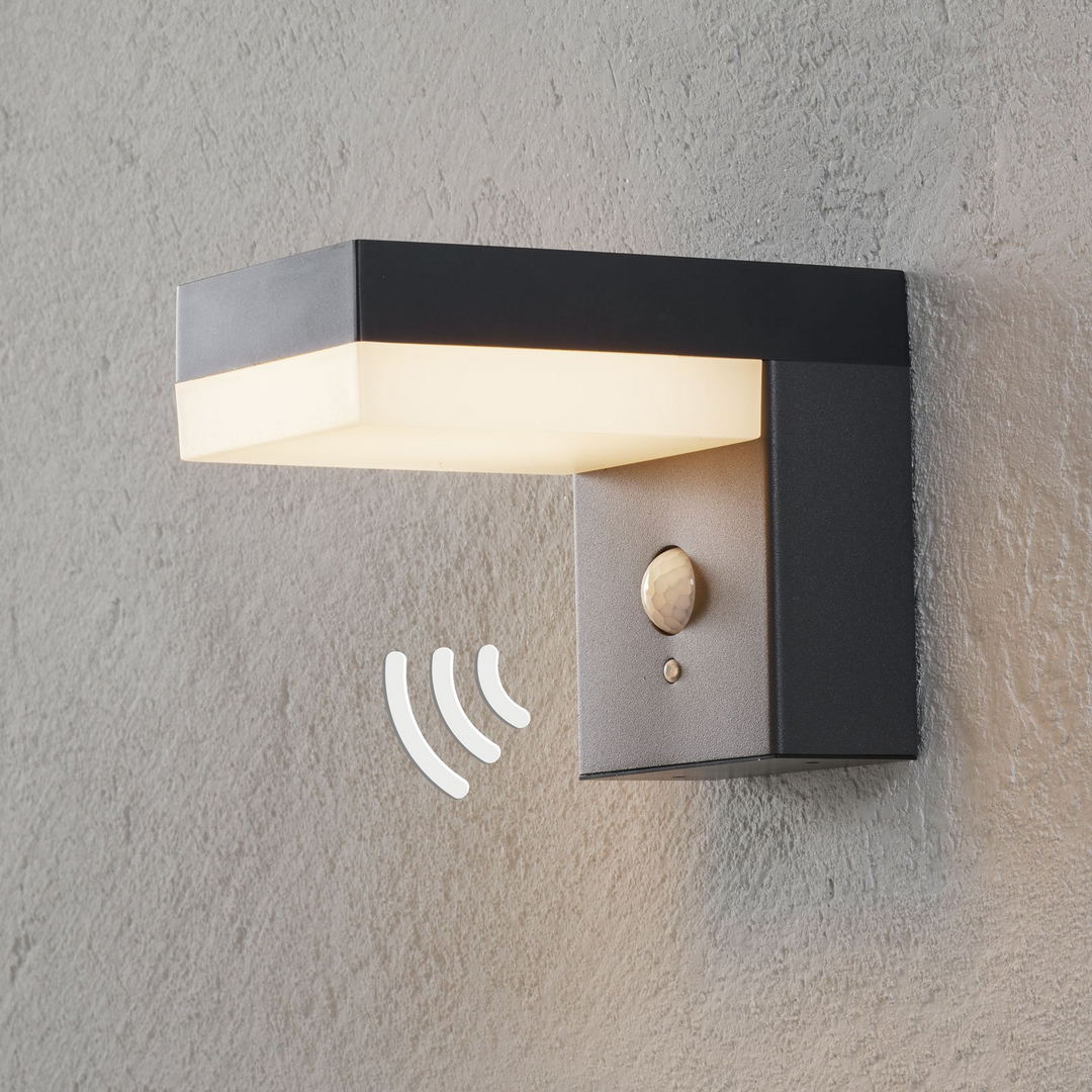 Lindby Led Solar Außenwandlampe Chioma Mit Sensor Außenleuchte Siehe Text/Foto B-Ware - 4251096556469