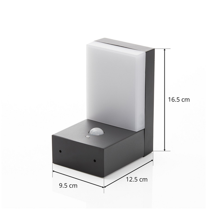 Lindby Led Solar Außenwandlampe Chioma Mit Sensor Außenleuchte Siehe Text/Foto B-Ware - 4251096556469