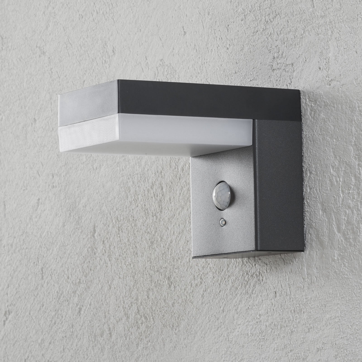 Lindby Led Solar Außenwandlampe Chioma Mit Sensor Außenleuchte Siehe Text/Foto B-Ware - 4251096556469