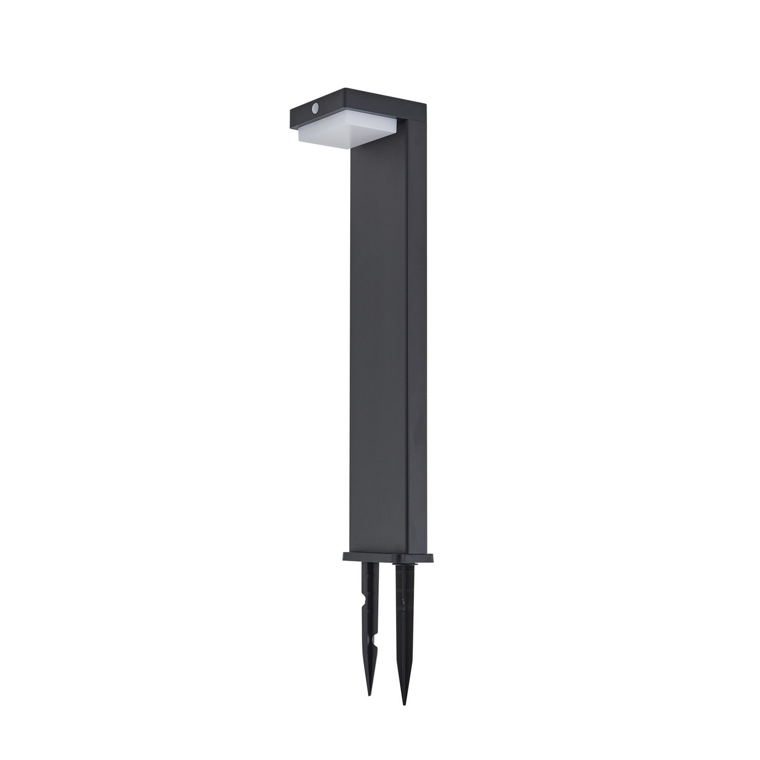 B-Ware Lindby Sockelleuchte Wegeleuchte Led Solar Eleazar Schwarz Aluminium Sensor