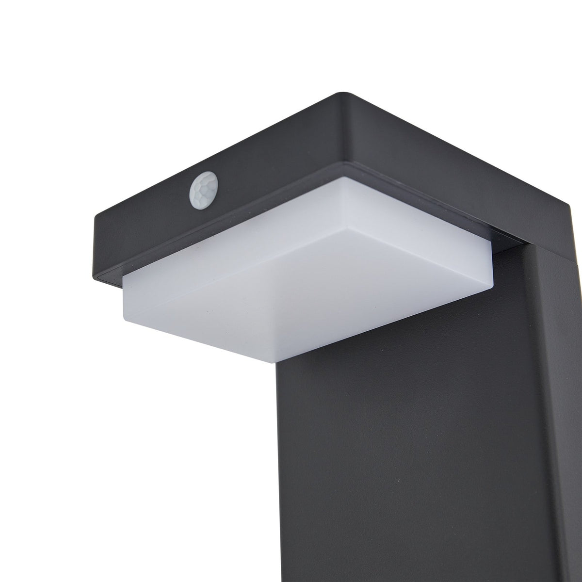 Lindby Sockelleuchte Wegeleuchte LED Solar Eleazar schwarz Aluminium Sensor - 4251911786675
