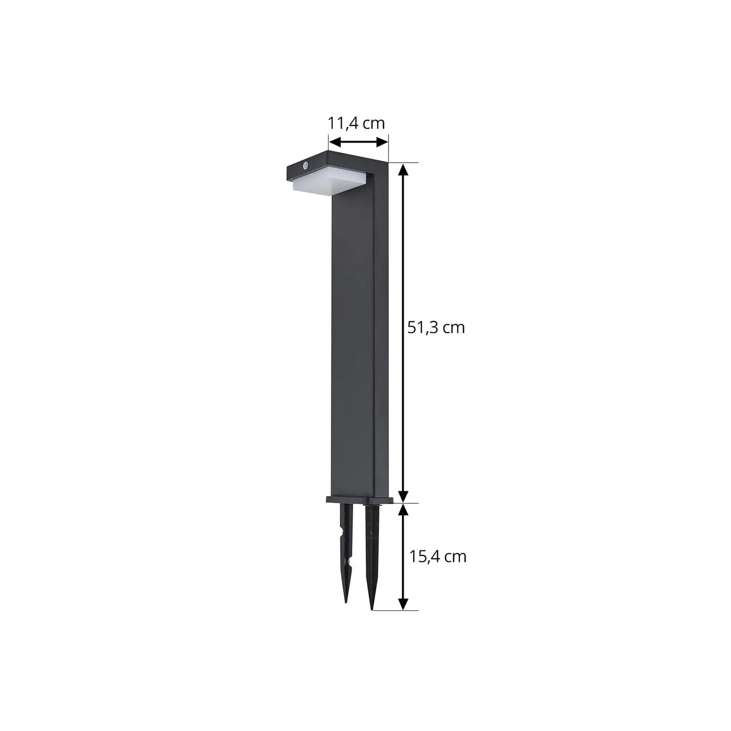 B-Ware Lindby Sockelleuchte Wegeleuchte Led Solar Licht Eleazar Sensor Siehe Text/Foto - 4251911786675