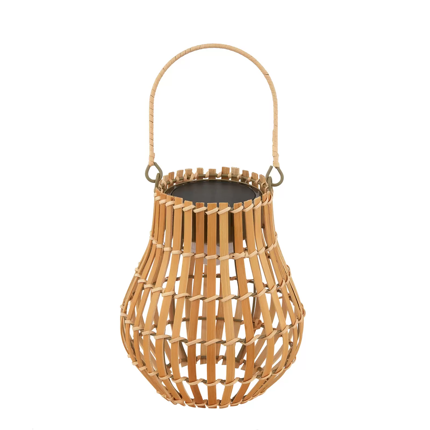 B-Ware Lindby Led Solar Terrassenleuchte Amaria Bambus ø 18 Cm Terrassenleuchten Lampe - 4251911764413