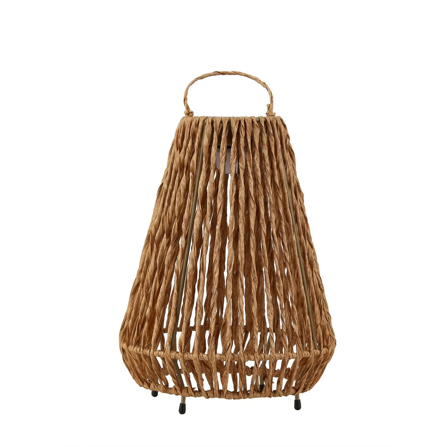 B-Ware Lindby Led Solarleuchte Lampe Amaria Dekolampe Leuchte Rattan Hell ø 27 Cm - 4251911764451