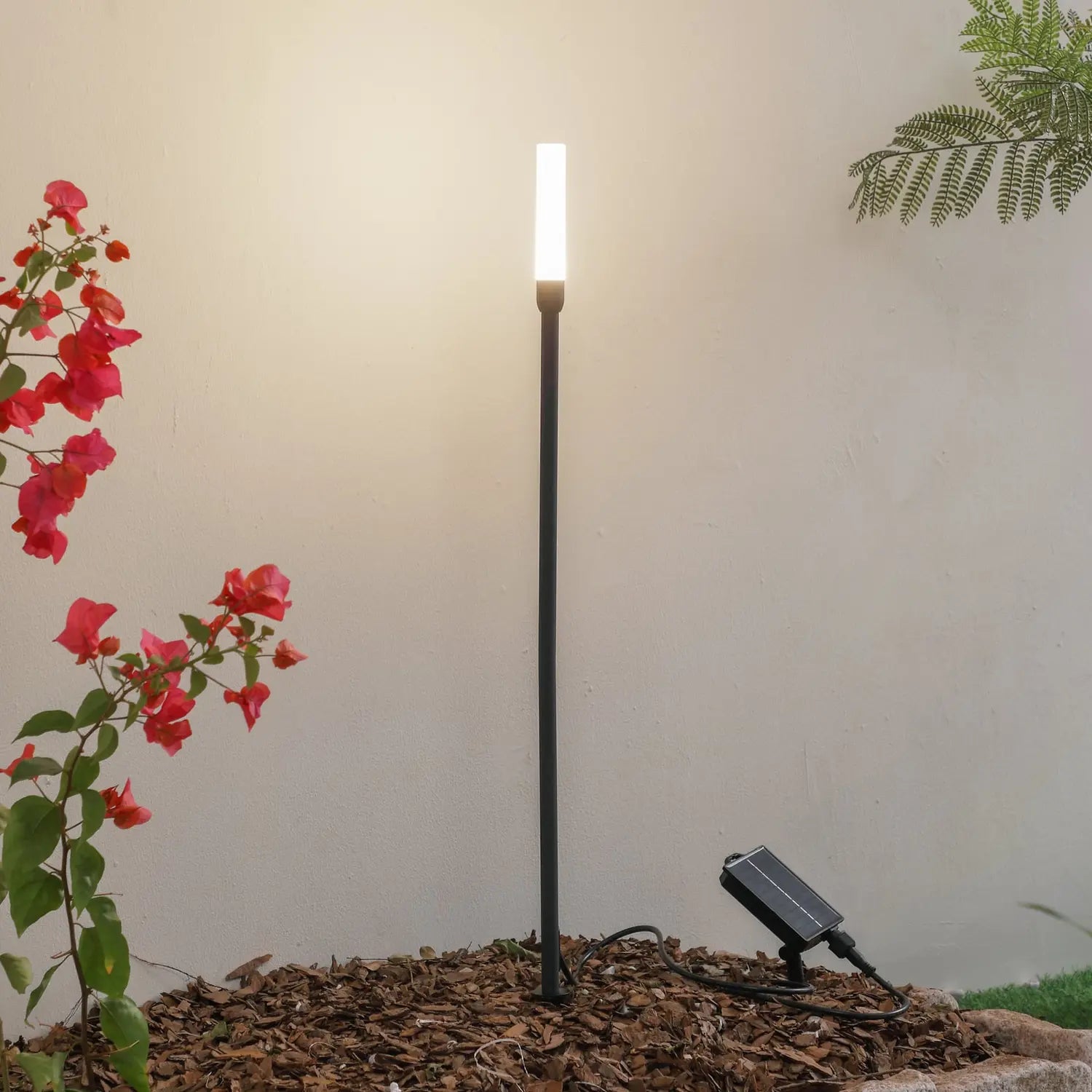 B-Ware Lindby Led Solarleuchte Gartenleuchte Balian Schwarz Aluminium 6 Stück - 4251911775358